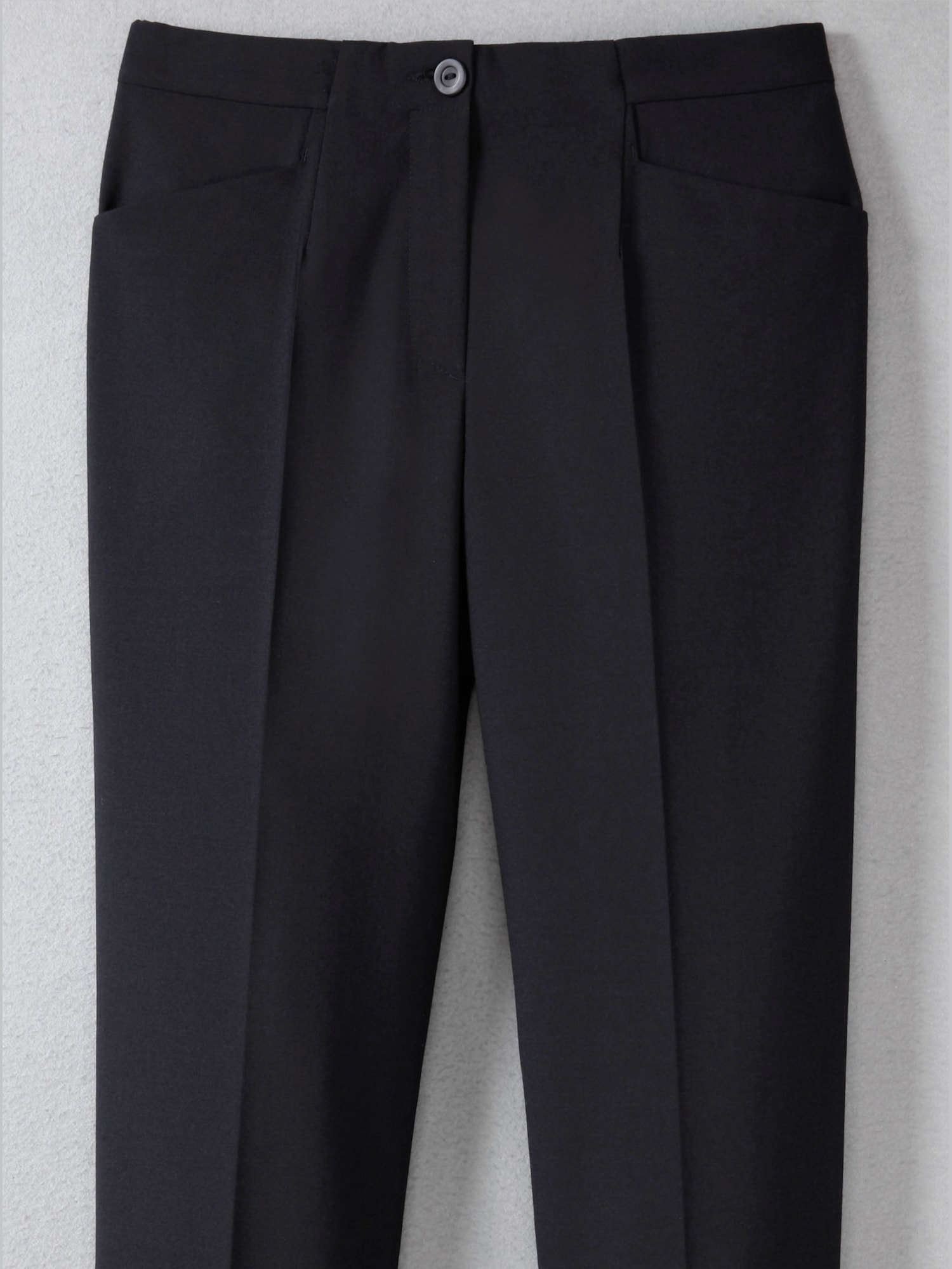 Pantalon costume effet ventre plat ceinture élastique au dos, couleur noir, taille 50, marque Come on - Witt
