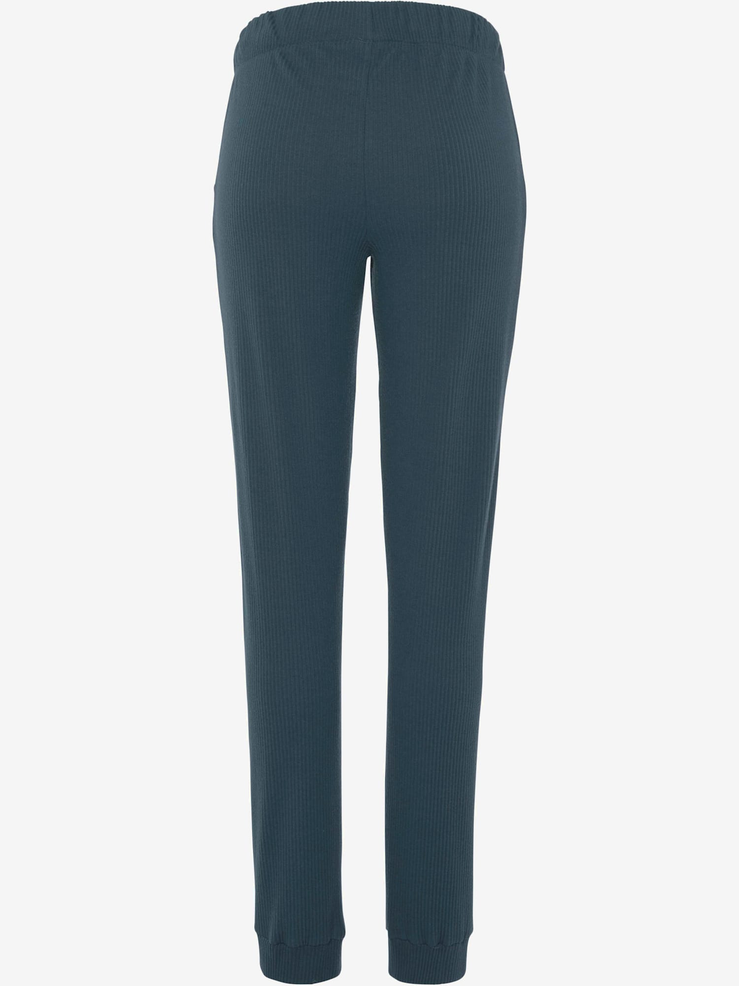 Pantalon détente legging côtelé, couleur bleu, taille 34/36, marque s.Oliver - helline