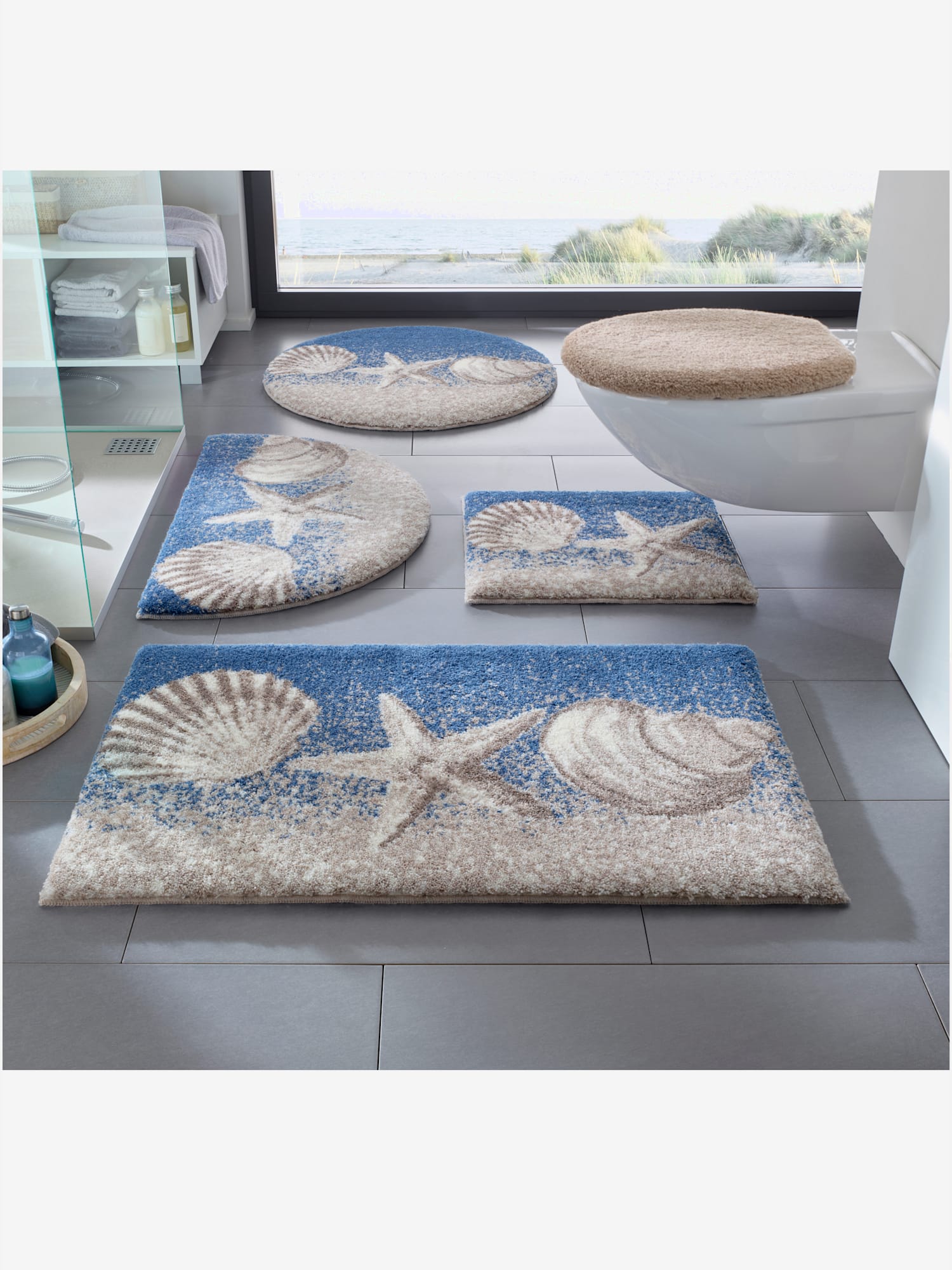 Tapis de bain acrylique, couleur marron, taille 45x50 cm, marque helline home - helline