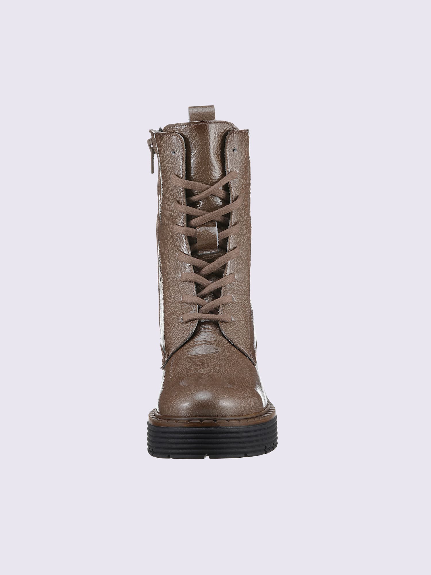 Bottes à lacets de fabrication espagnole, couleur marron, taille 40 - helline