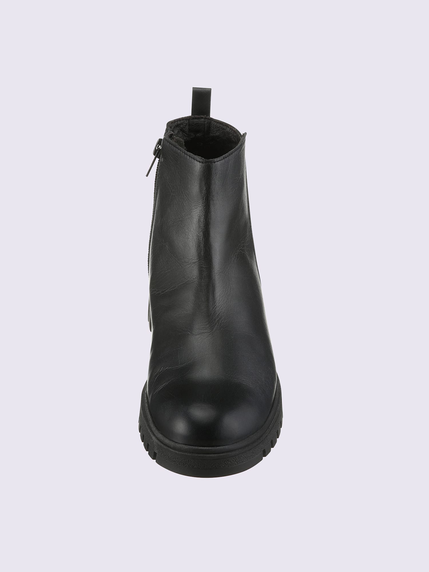 Bottines de fabrication espagnole, noir uni, taille 36 - helline