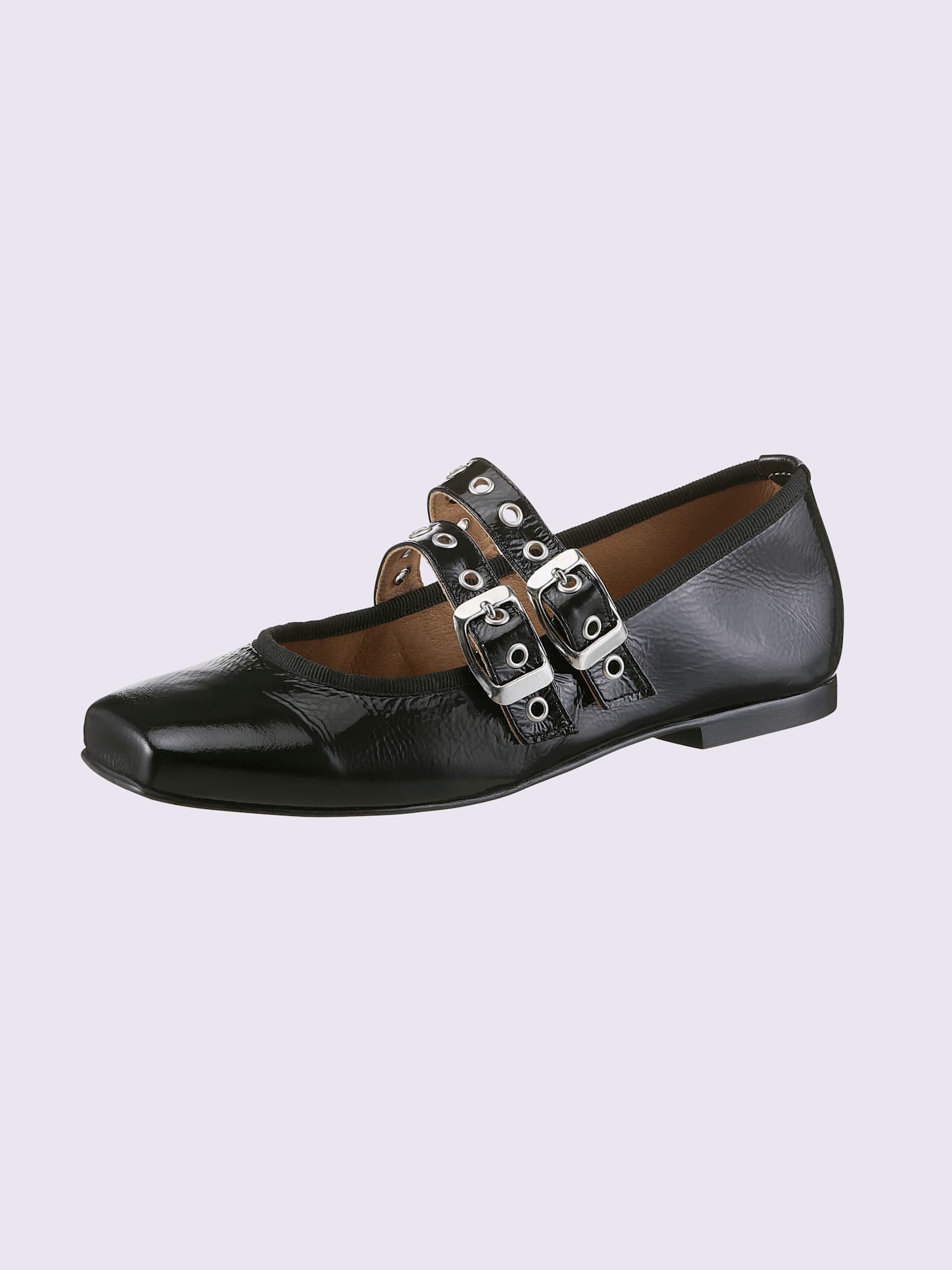 Ballerines de fabrication espagnole, couleur noir, taille 40 - helline