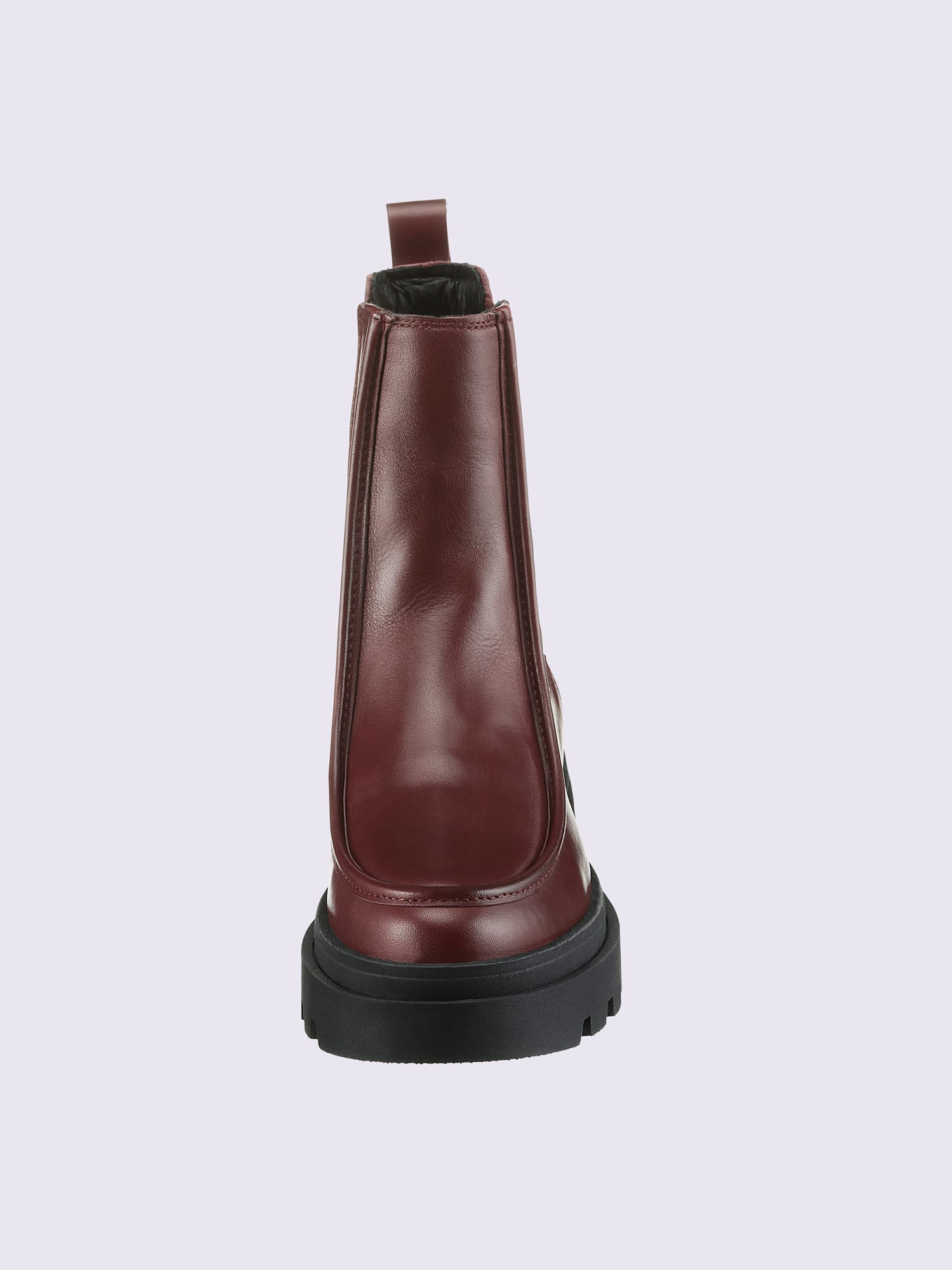 Bottines de fabrication portugaise, couleur rouge, taille 40 - helline