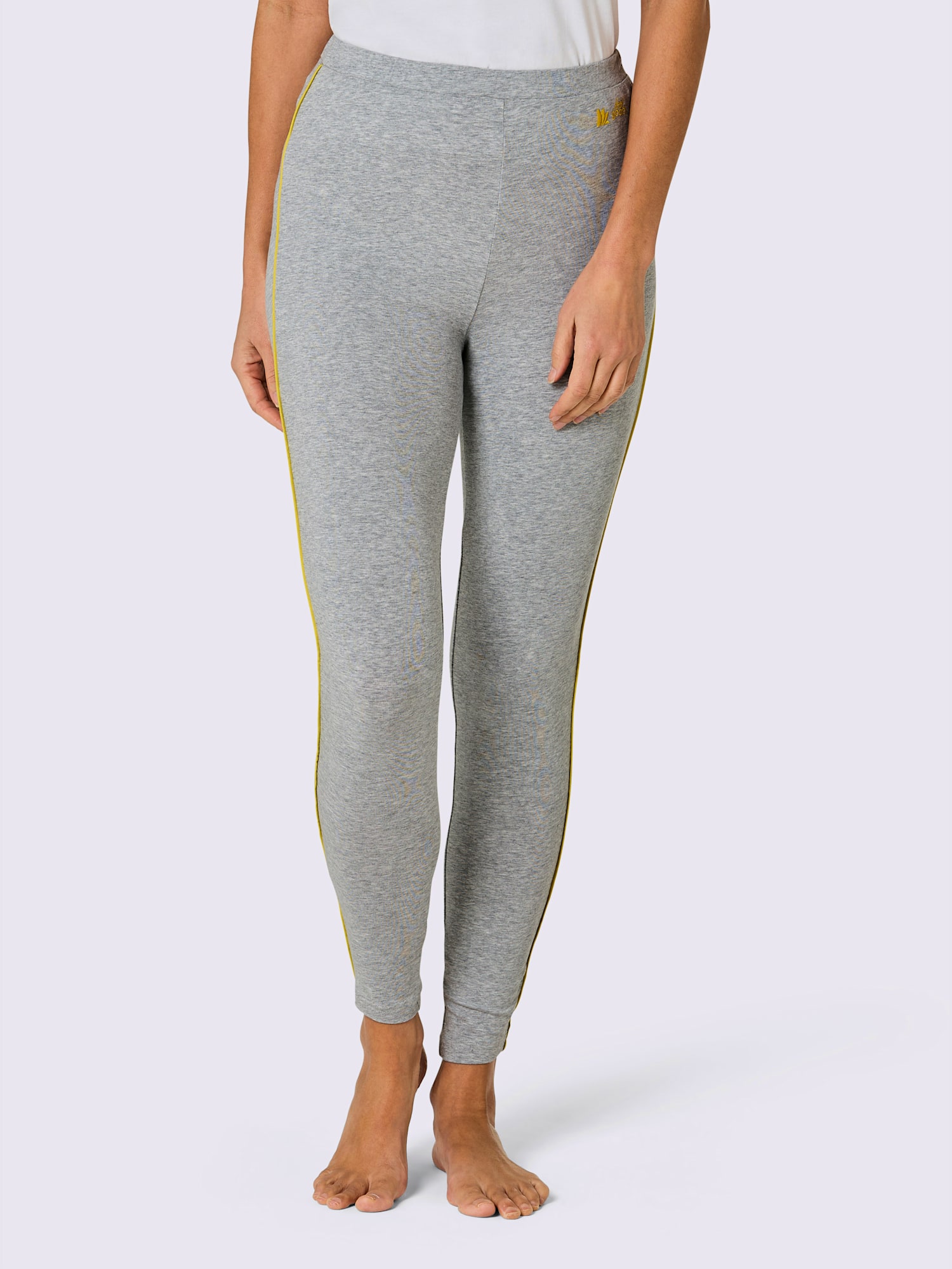 Legging jersey fin, couleur gris, taille 54/56, marque feel good - helline