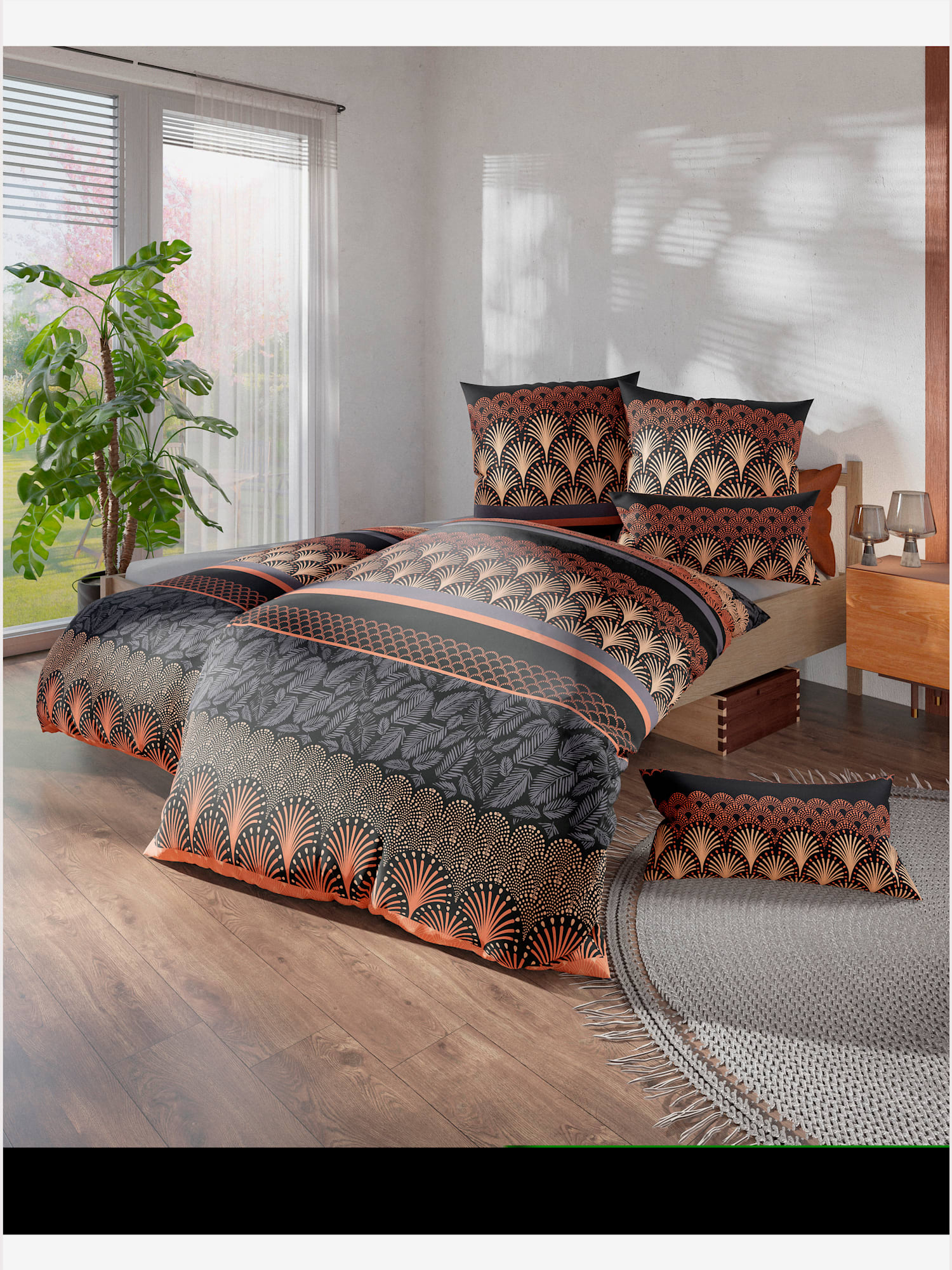 Linge de lit flanelle fine douce, couleur gris, taille 80x80/155x220 cm, marque wäschepur - helline