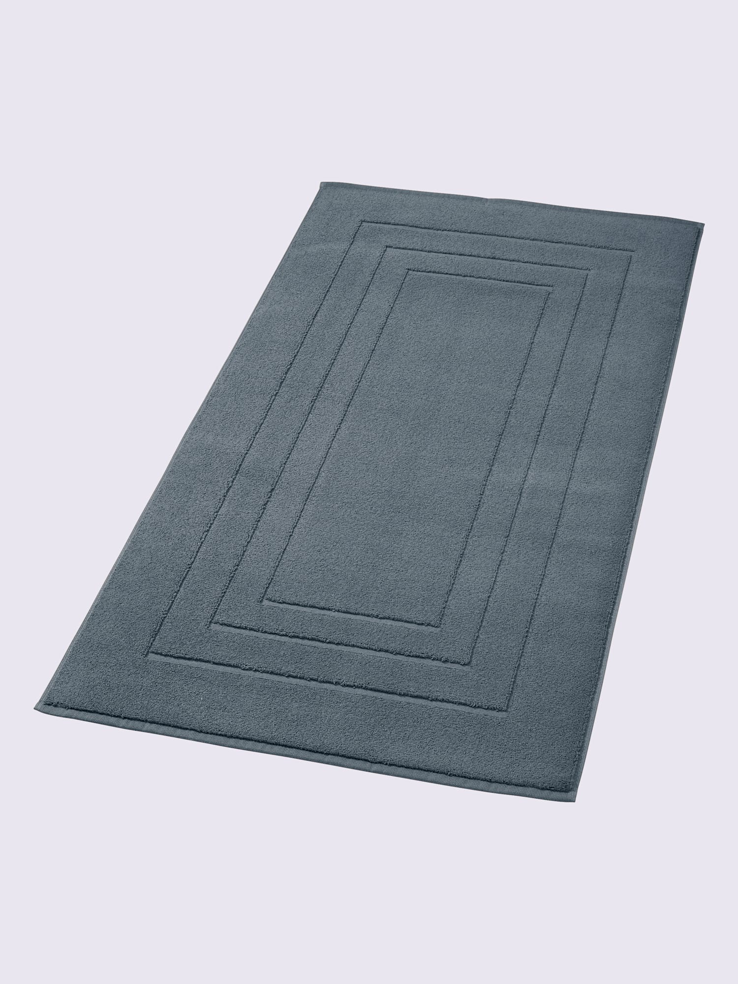 Tapis de bain, couleur gris, taille 60x60 cm, marque Vossen - helline