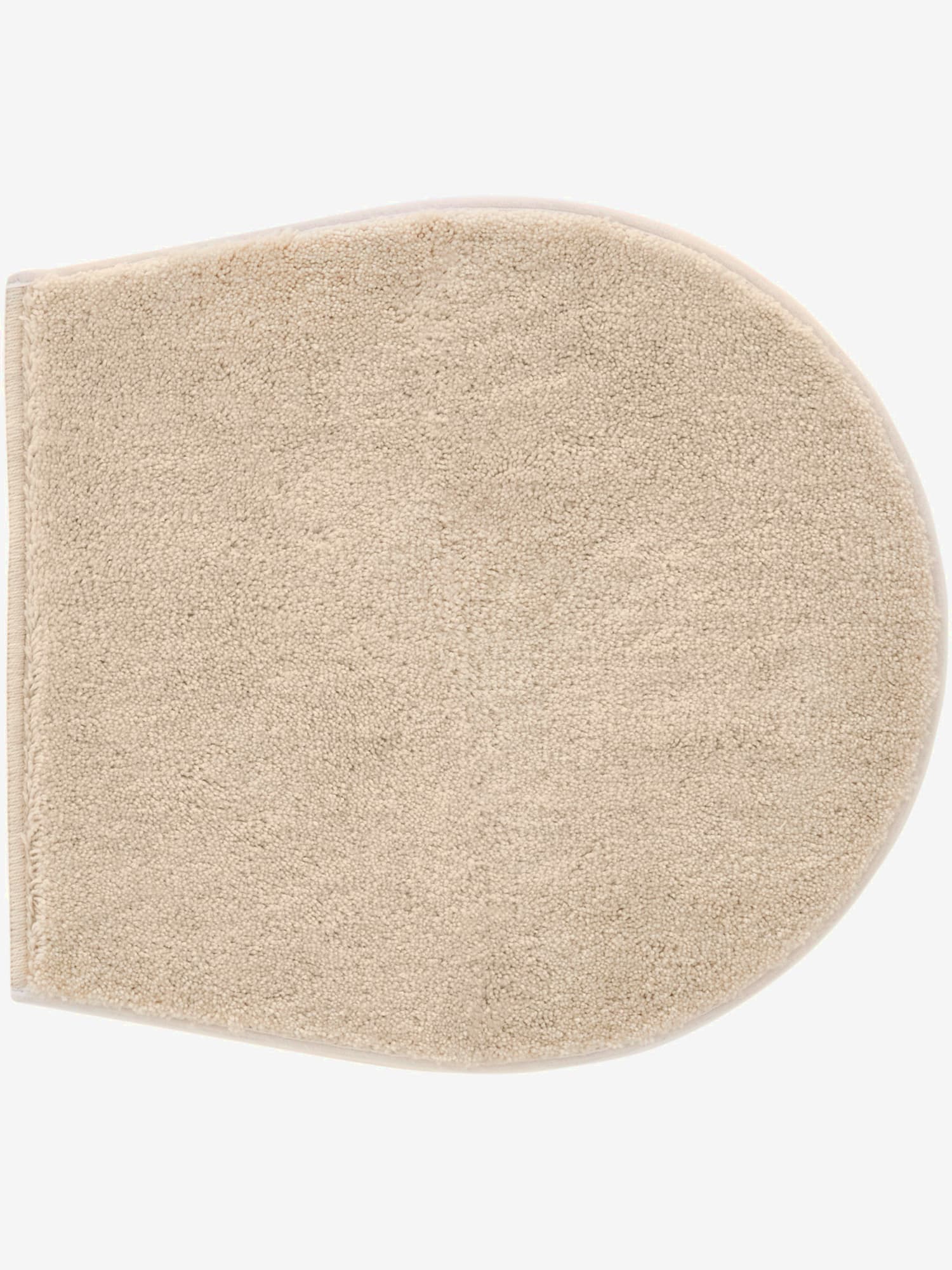Tapis de bain acrylique, couleur couleur ivoire, taille Ø 75 cm, marque helline home - helline