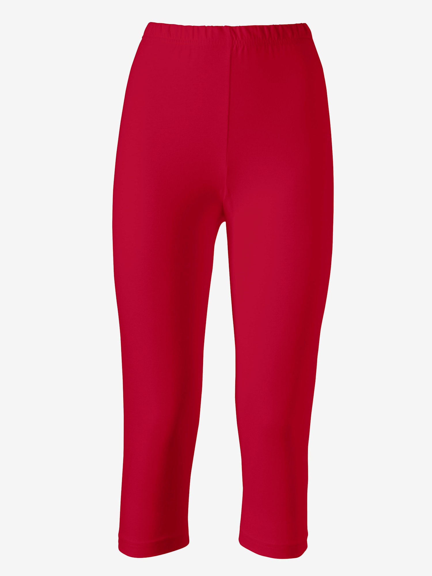Legging court, couleur rouge, taille 40 - helline