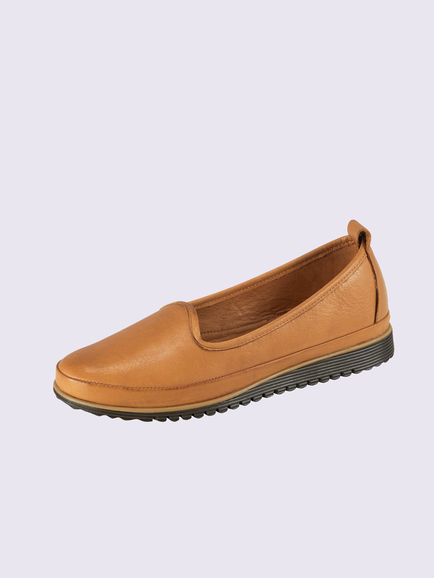 Trotteurs semelle intérieure amovible en cuir, couleur marron, taille 42 - helline