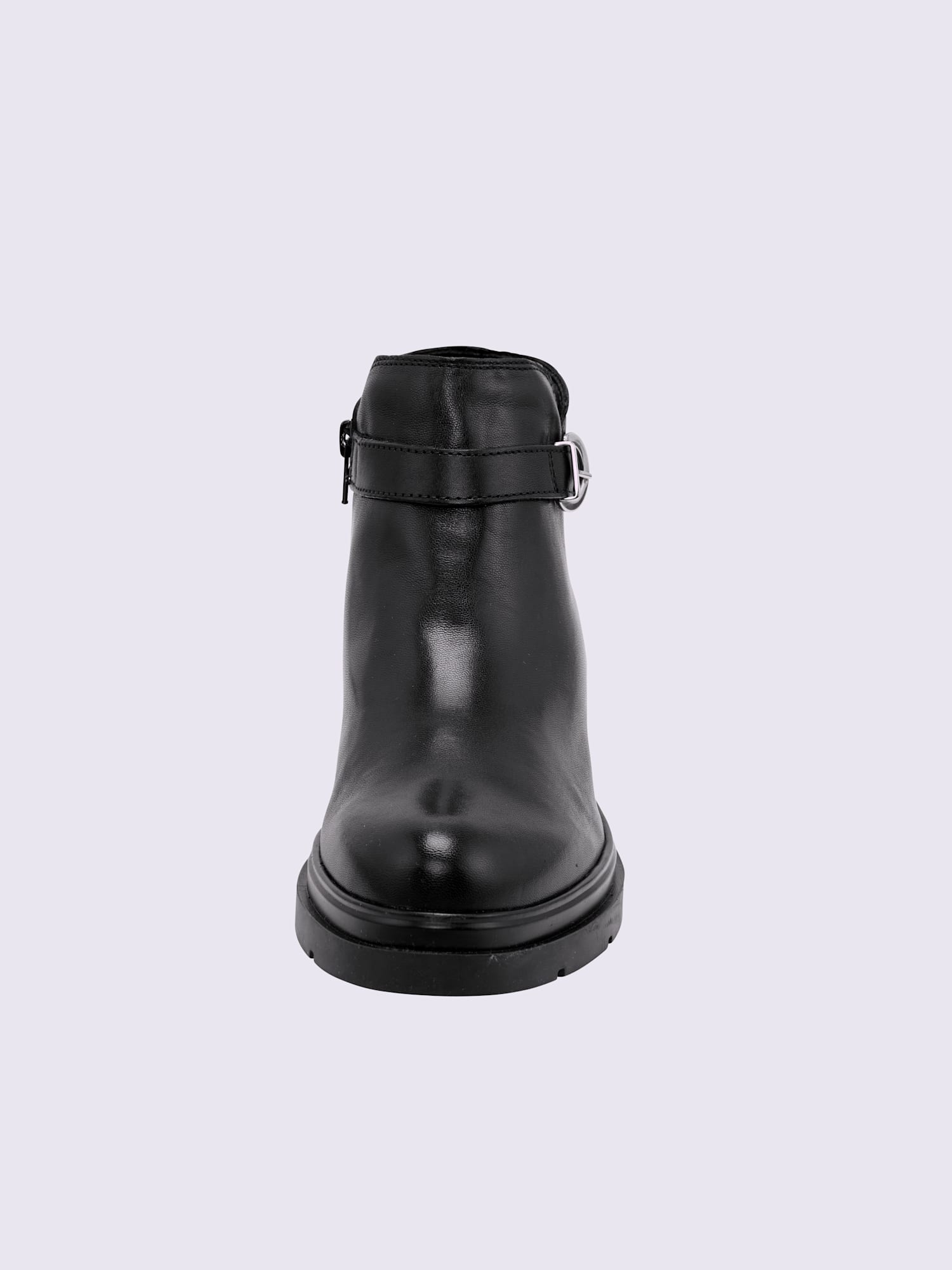 Bottines de fabrication portugaise, noir uni, taille 36 - helline
