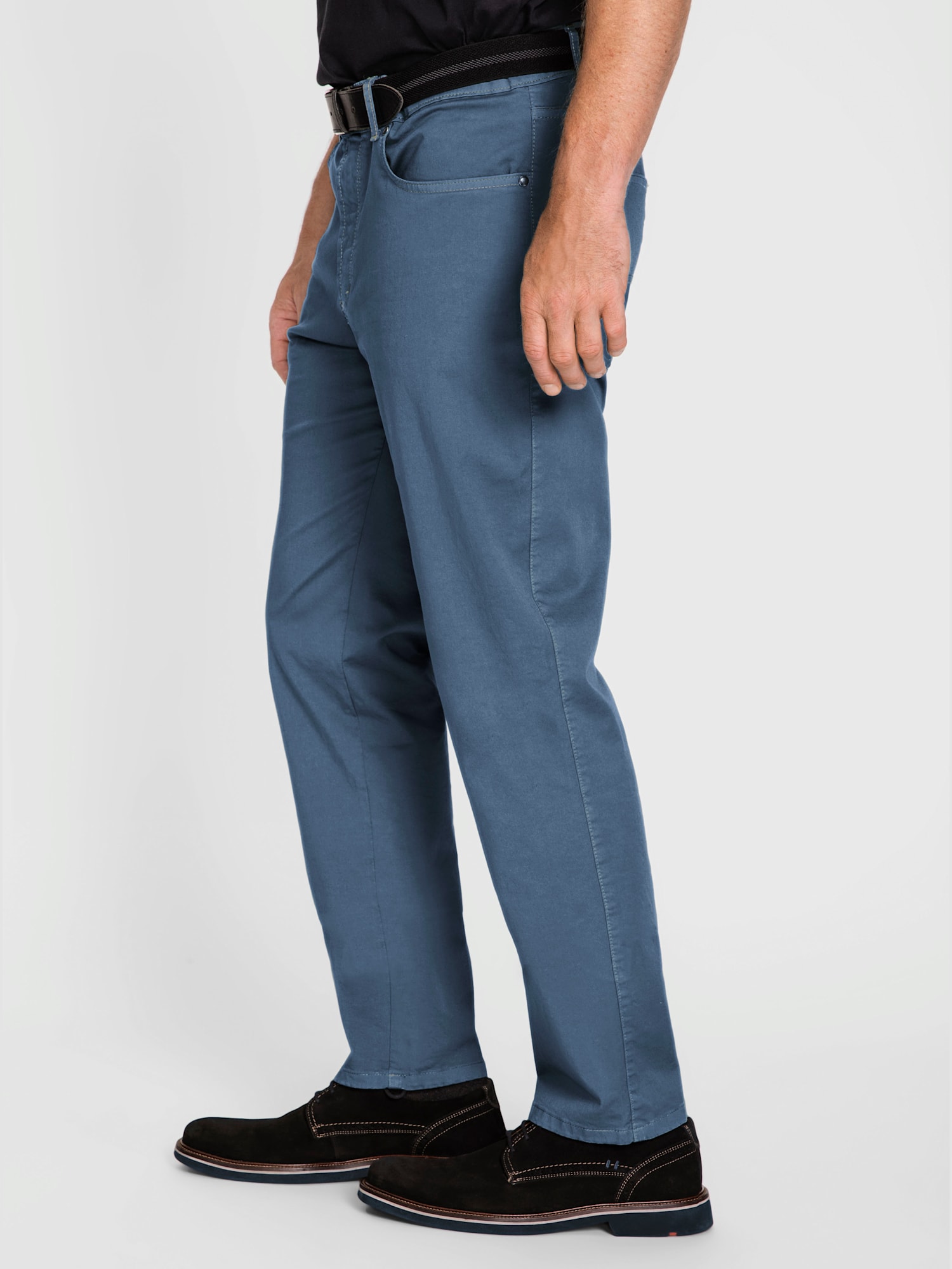 Pantalon coupe 5 poches en qualité extensible, couleur bleu, taille 28 - Witt