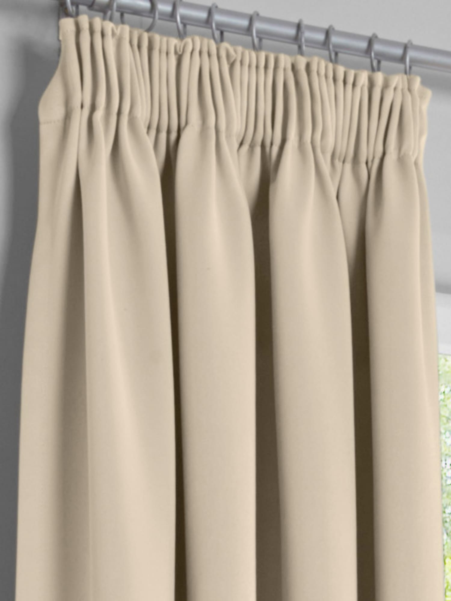 Rideau opacité, couleur couleur ivoire, taille 145x135 cm, marque helline home - helline