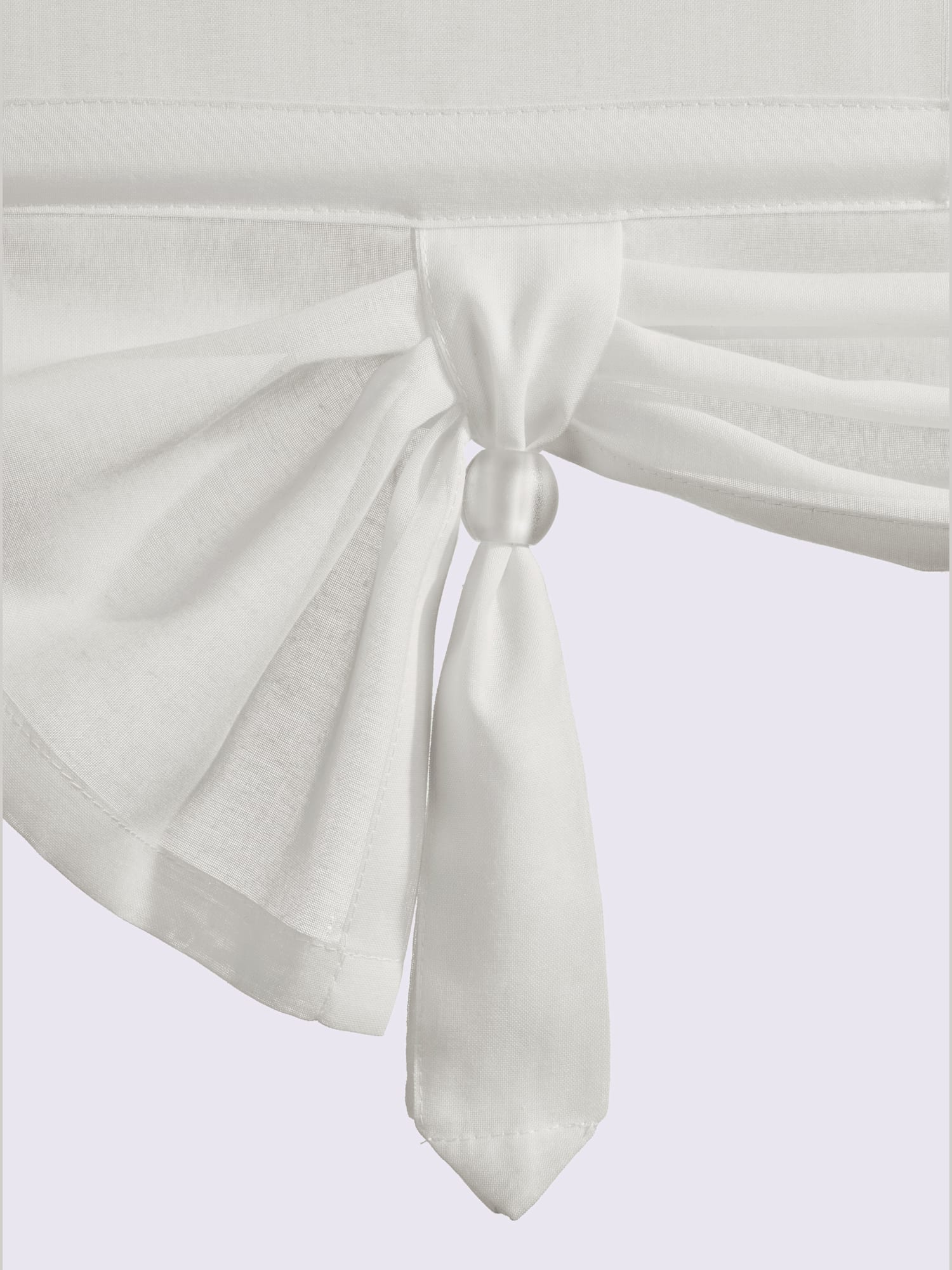 Store-bateau, couleur : couleur ivoire clair à motifs, taille 130x45 cm, marque helline home, 100% polyester - helline