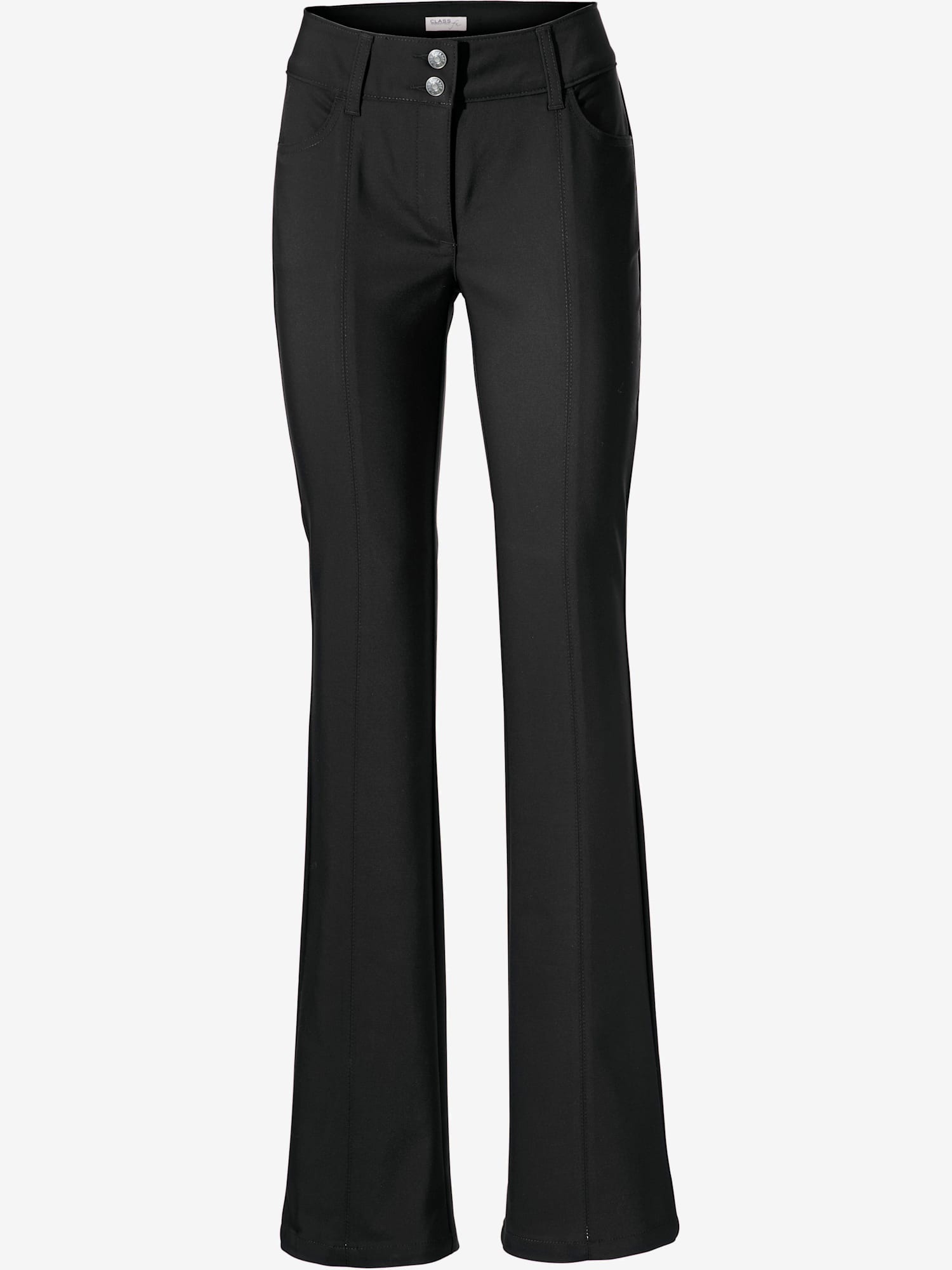 Pantalon bootcut coupe bootcut tendance, couleur noir, taille 42 - Witt