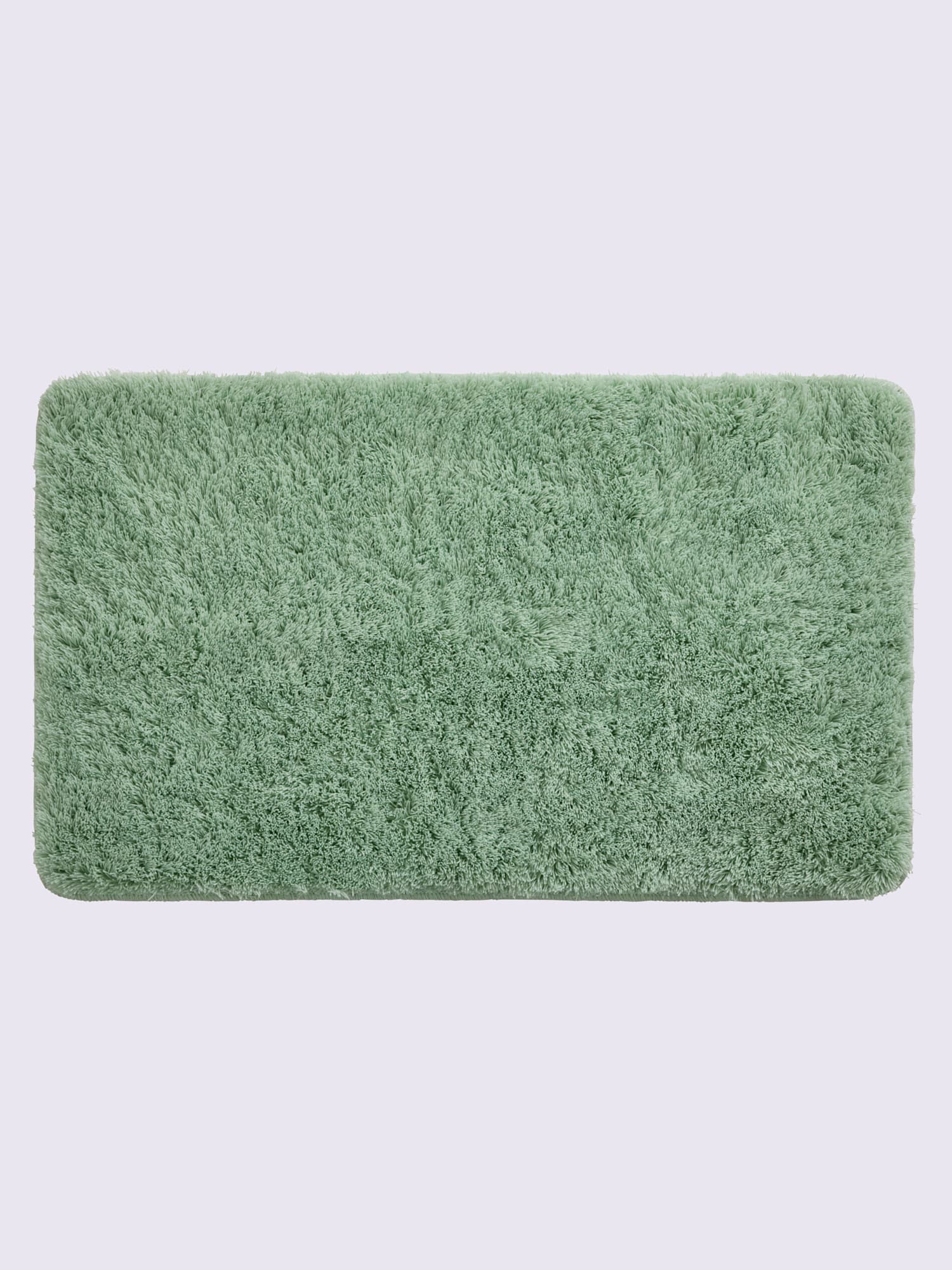 Tapis de bain acrylique facile d'entretien, couleur : bleu turquoise clair uni, taille 45x50 cm, marque helline home, 100% acrylique - helline