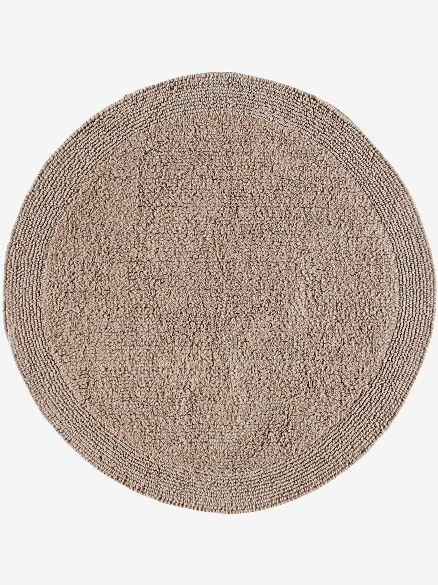 Tapis de bain 100% coton, couleur marron, taille 80x150 cm, marque helline home - helline