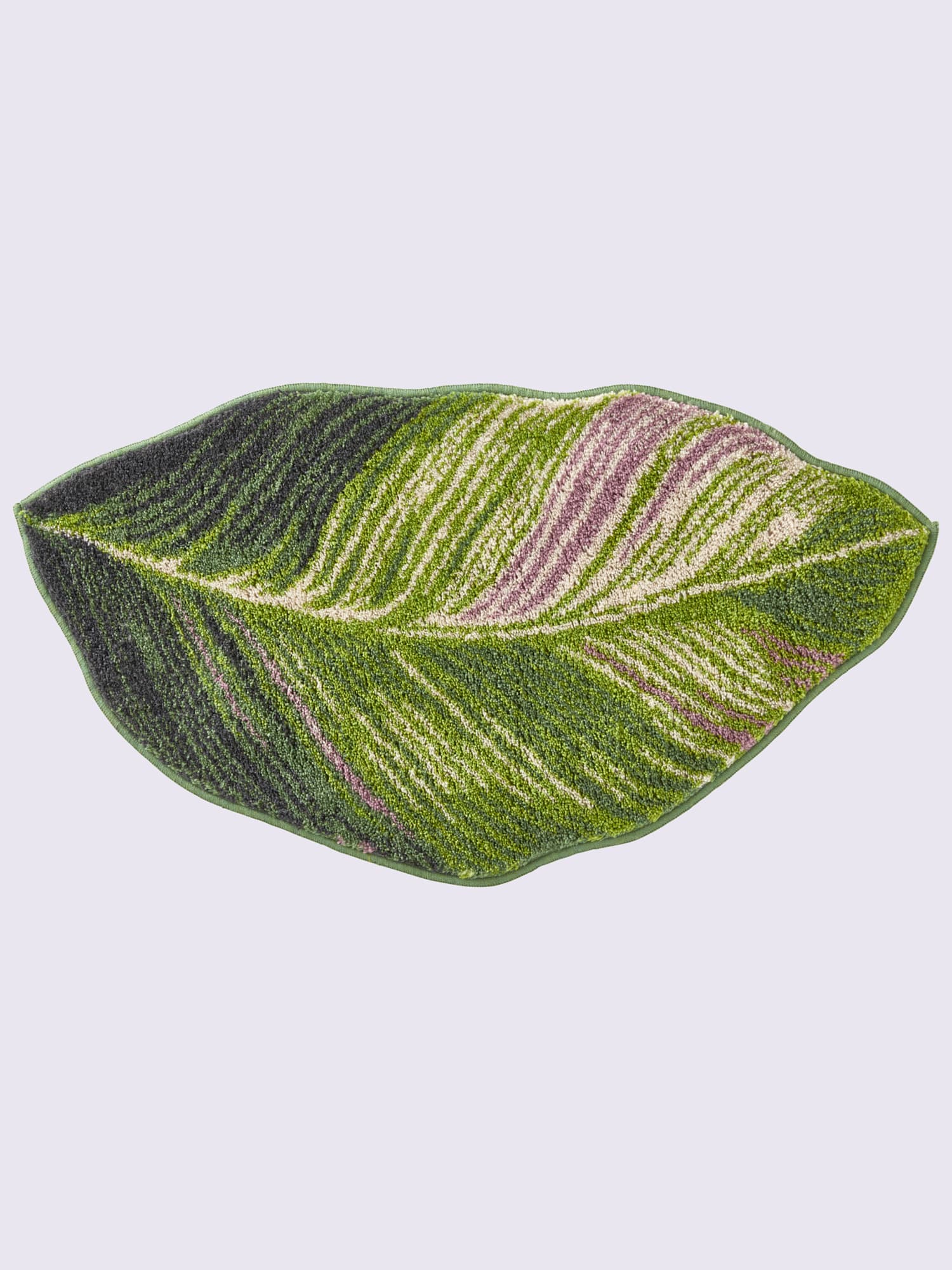 Tapis de bain acrylique facile d'entretien, couleur : vert moyen uni, taille 80x150 cm, marque helline home, 100% acrylique - helline