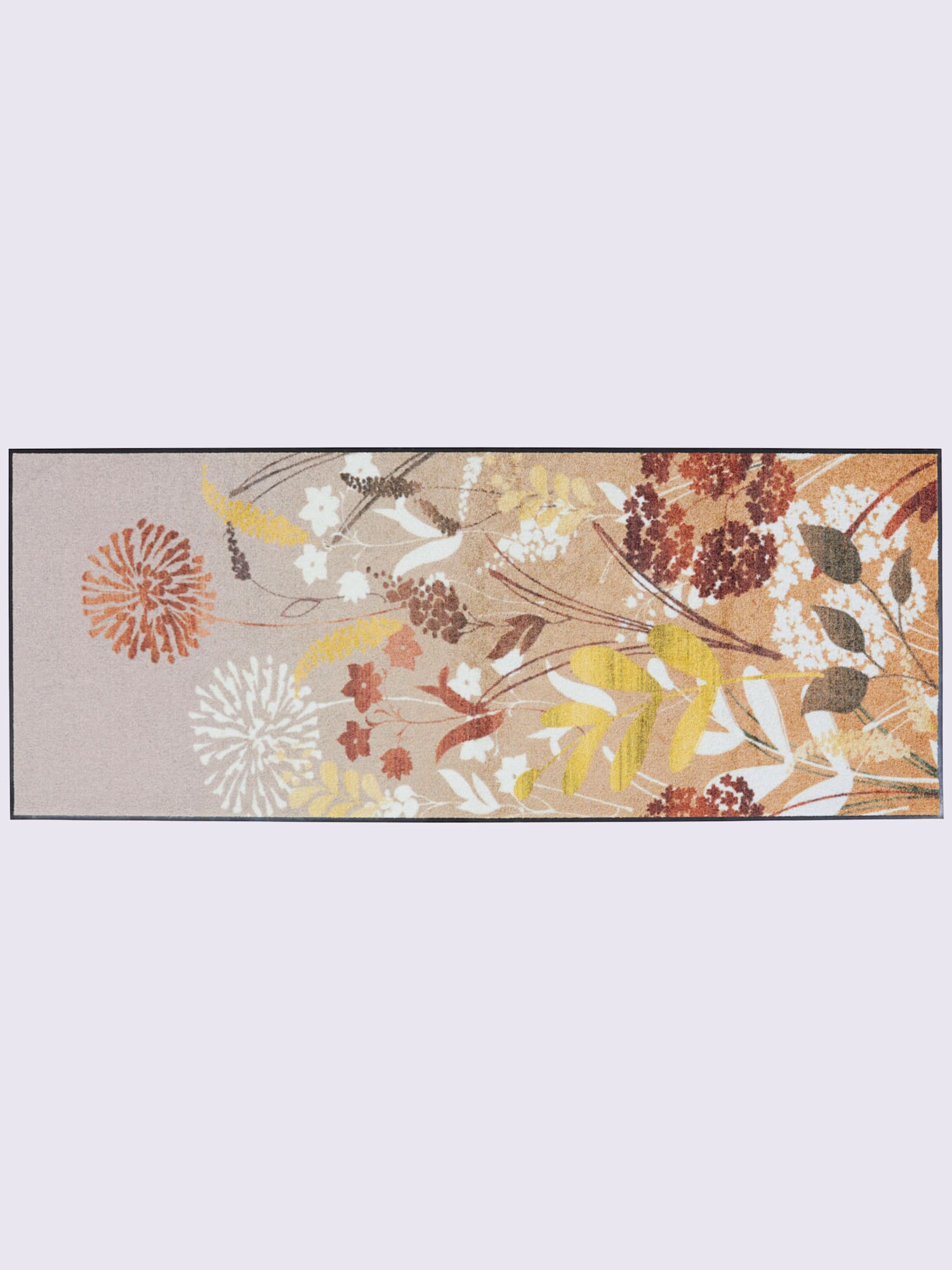 Paillasson imperméable, en intérieur comme en plein air, couleur marron, taille 115x175 cm, marque helline home - helline