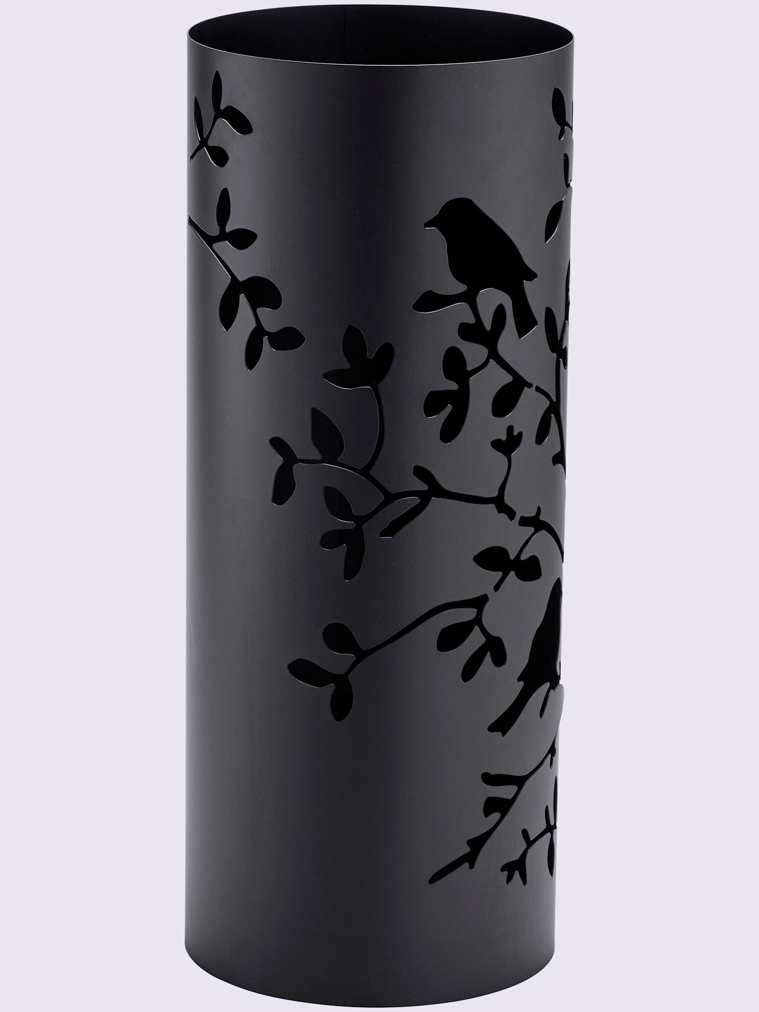 Porte-parapluie design moderne, couleur noir, taille H/Ø env. 50x20 cm, marque helline home - helline
