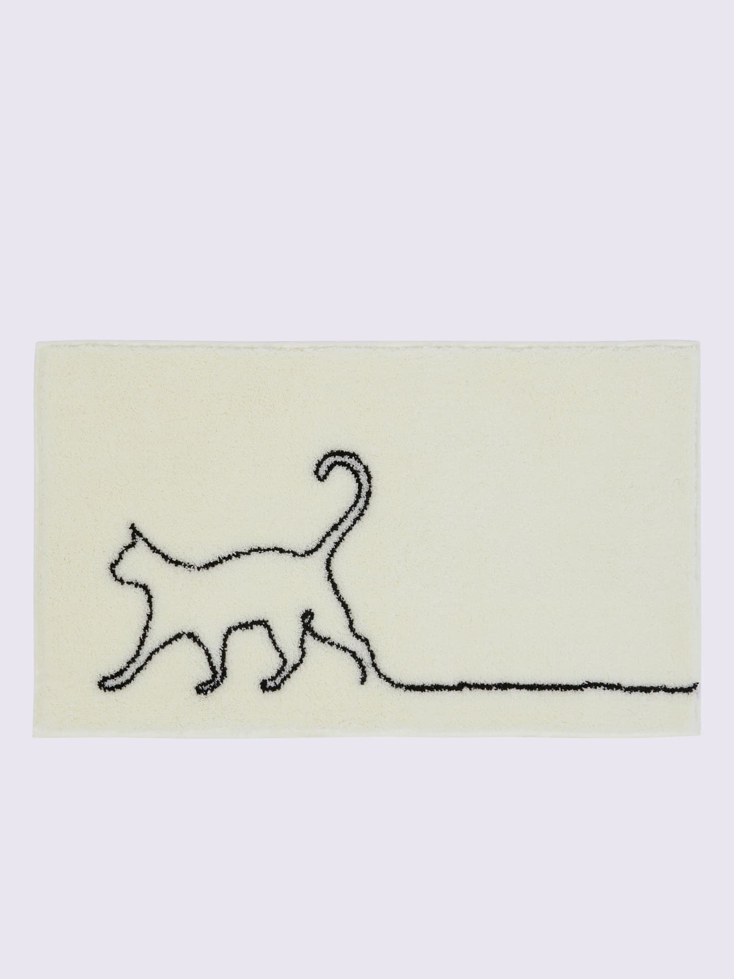 Tapis de bain acrylique facile d'entretien, couleur couleur ivoire, taille 80x150 cm, marque helline home - helline