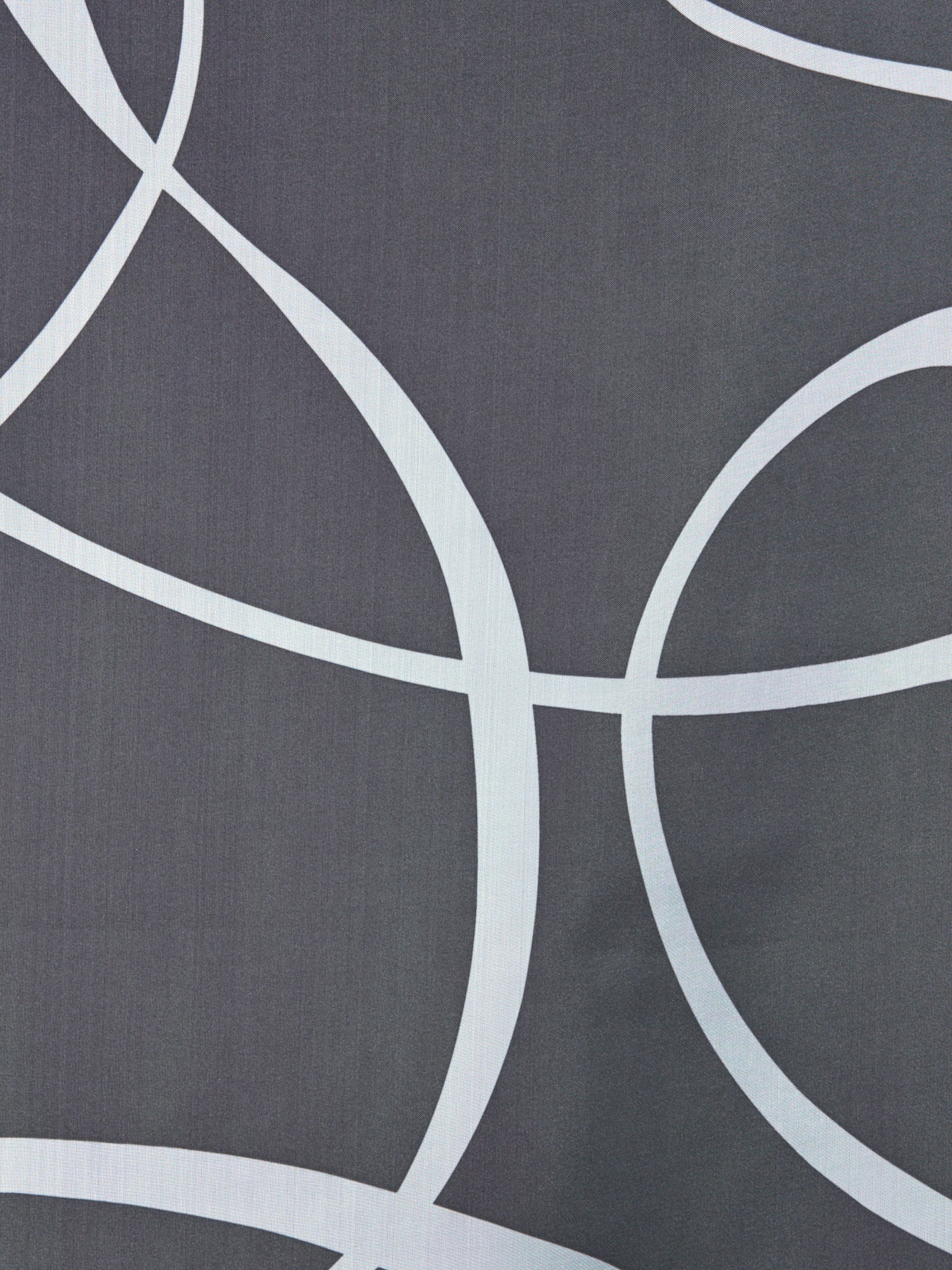 Panneau-rideaux, couleur : gris moyen à motifs, taille 245x60 cm, marque helline home, 100% polyester - helline
