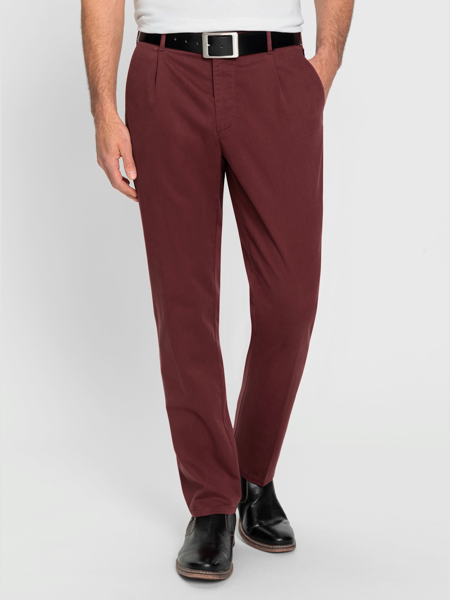 Pantalon qualité extensible supérieure, couleur marron, taille 22 - Witt