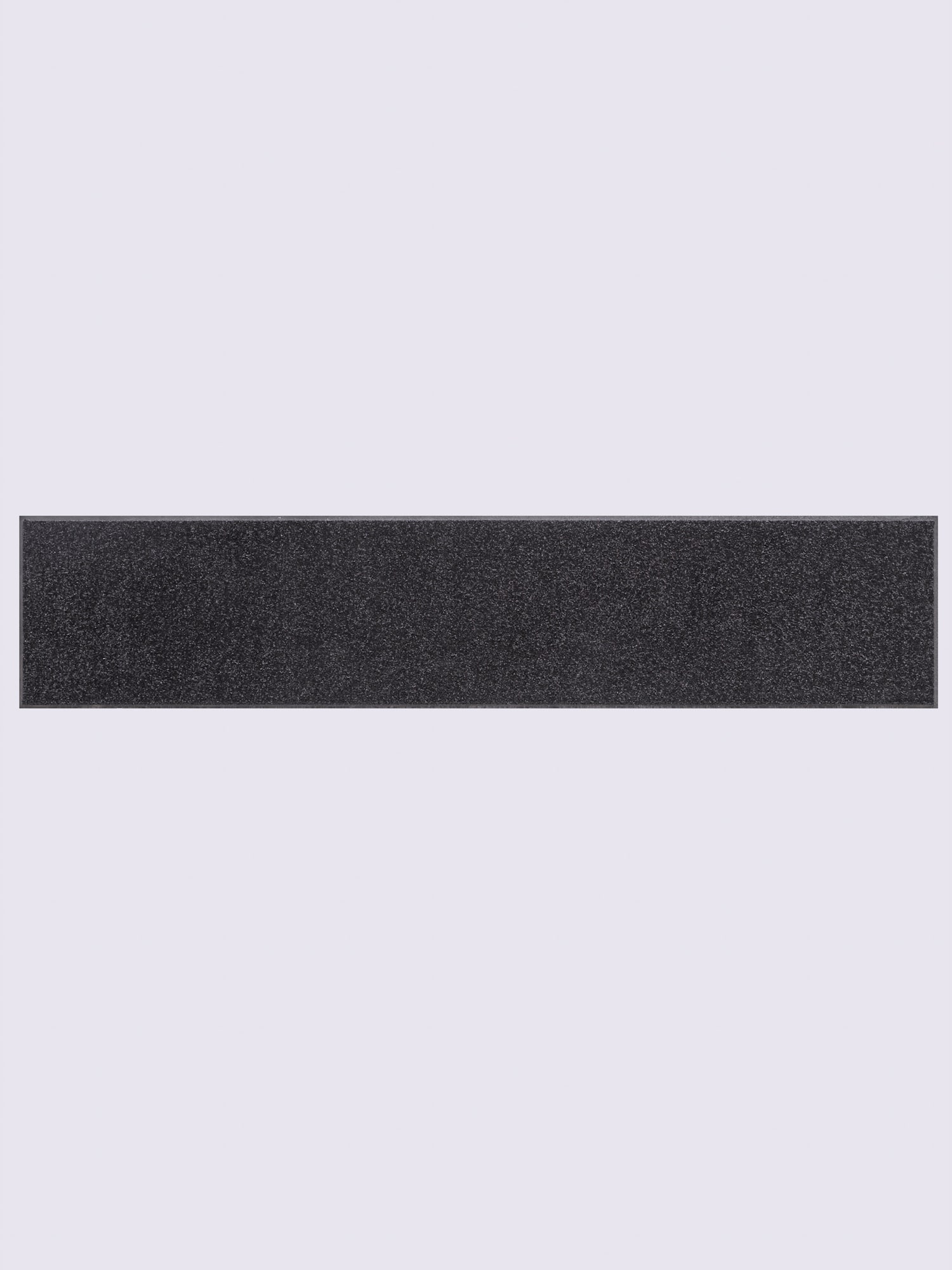 Paillasson pour intérieur et zone extérieure couverte, couleur noir, taille 40x190 cm, marque helline home - helline