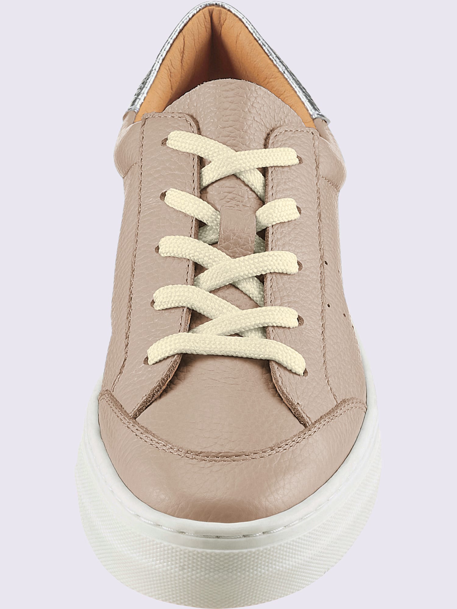 Sneakers de fabrication portugaise, marron moyen uni, taille 39 - helline