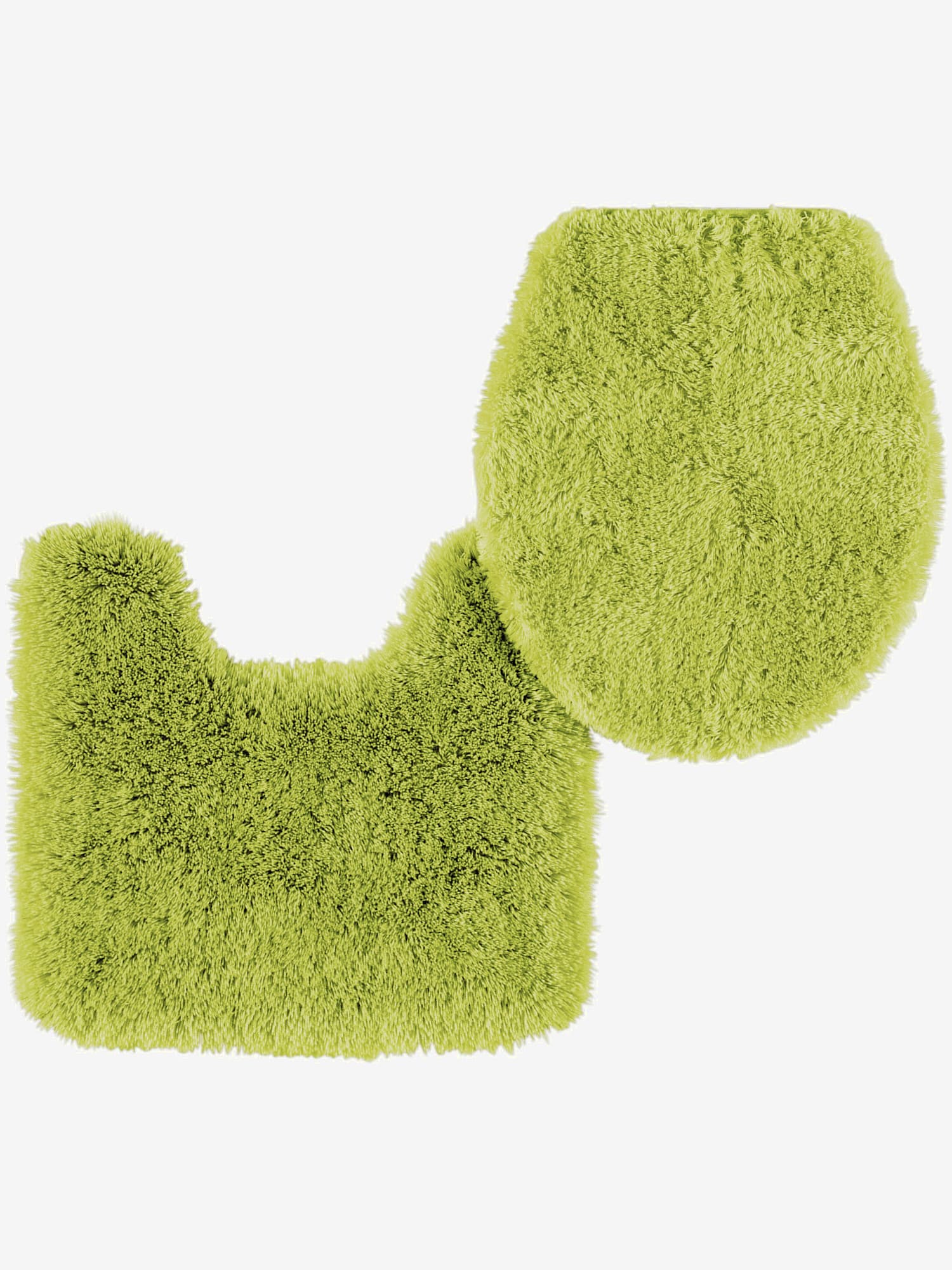 Tapis de bain, vert clair uni, taille 70x110 cm, helline home - helline