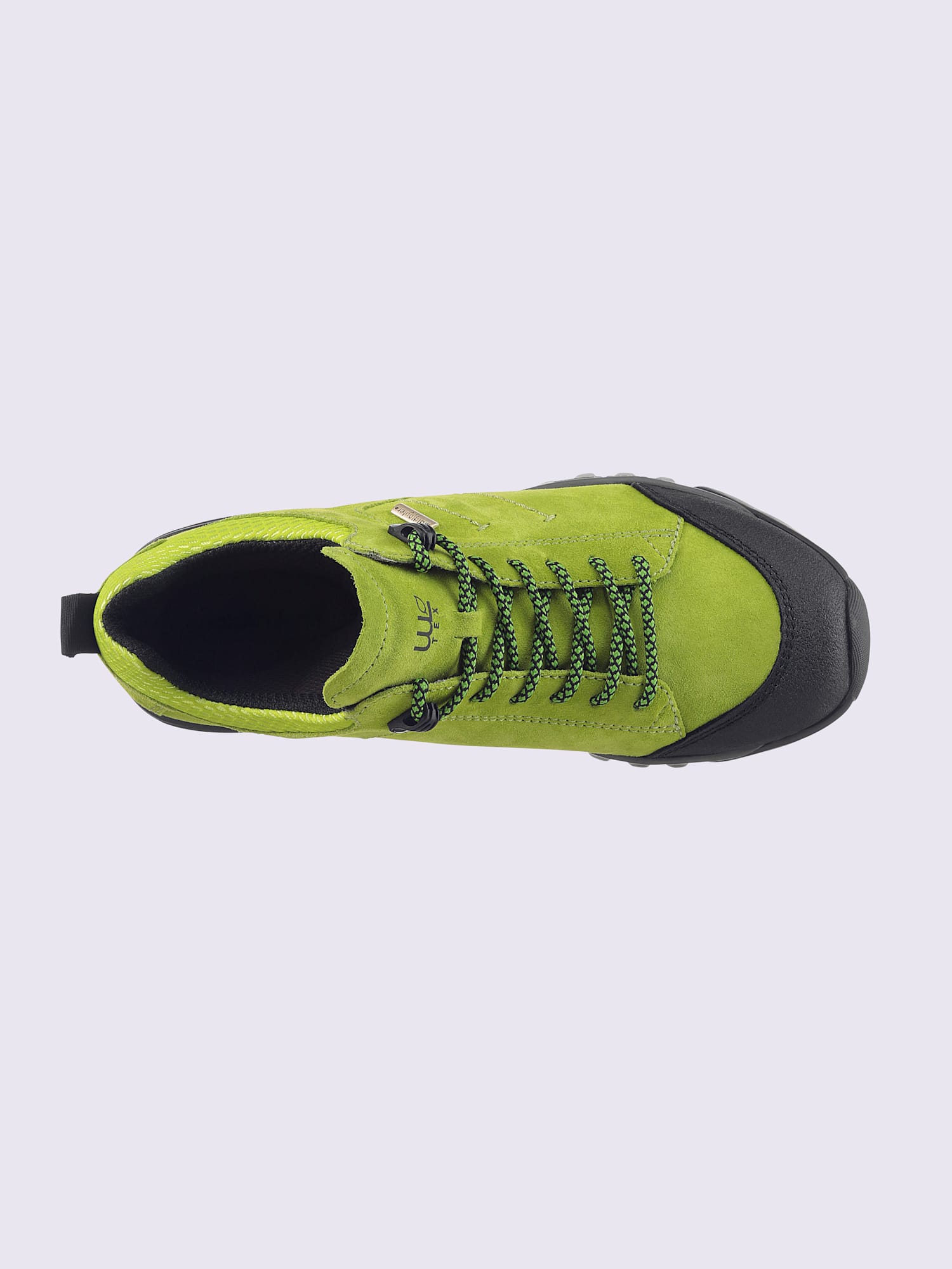 Chaussures à lacets largeur h*, vert clair uni, taille 4,5, Waldläufer - helline