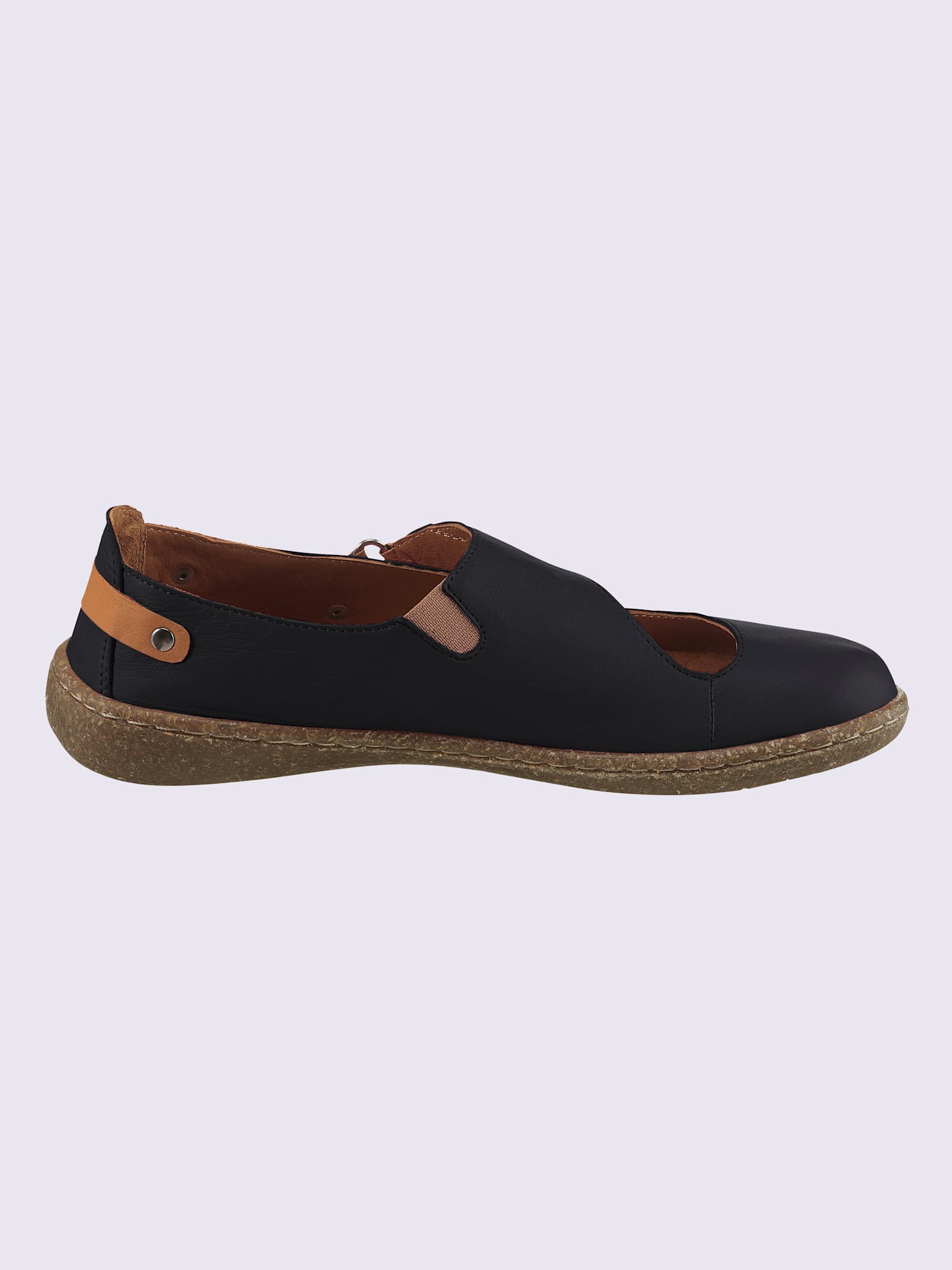 Trotteurs largeur g*, noir uni, taille 38, Gemini - helline