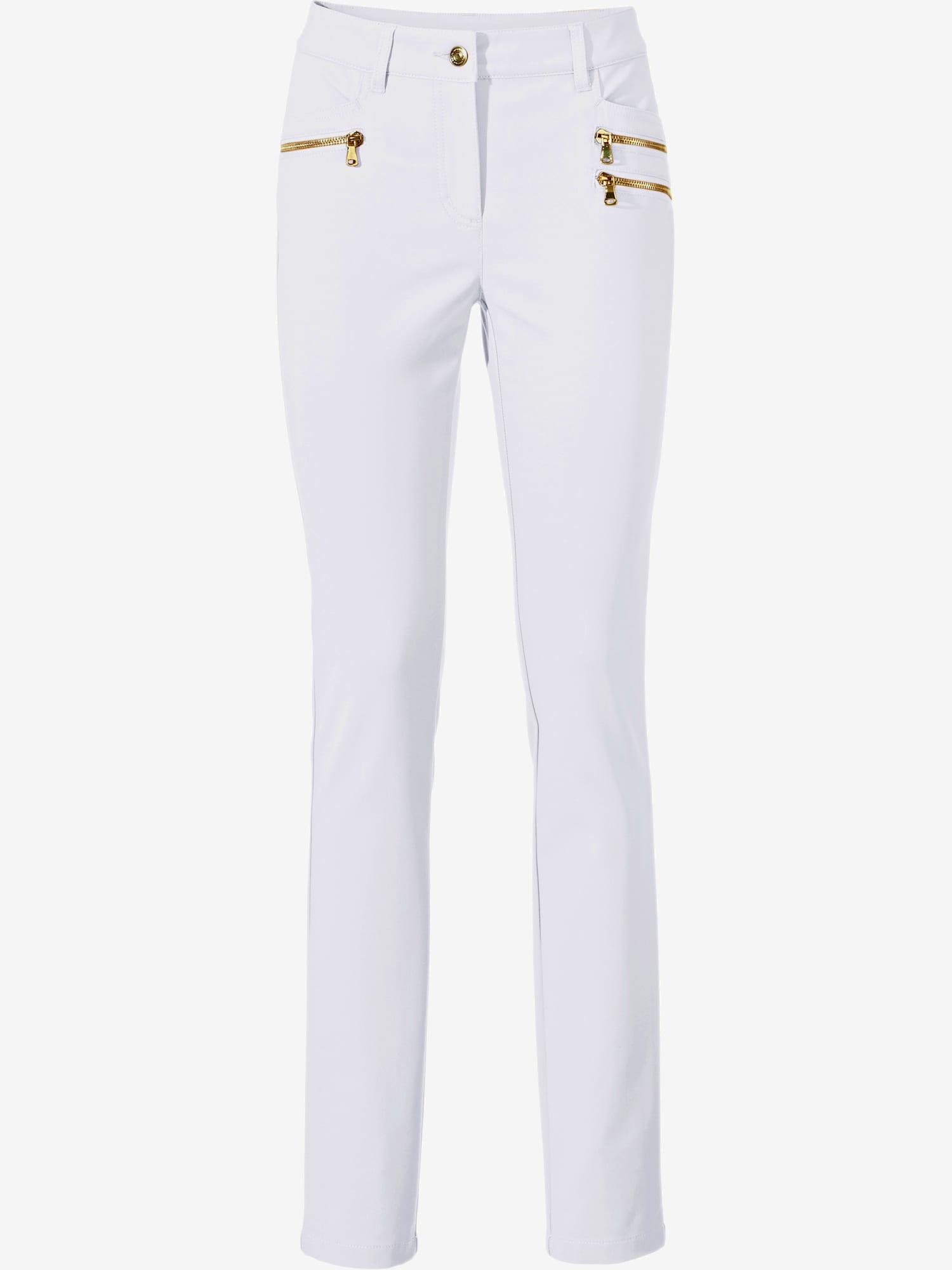 Pantalon extensible, couleur blanc, taille 40 - Witt