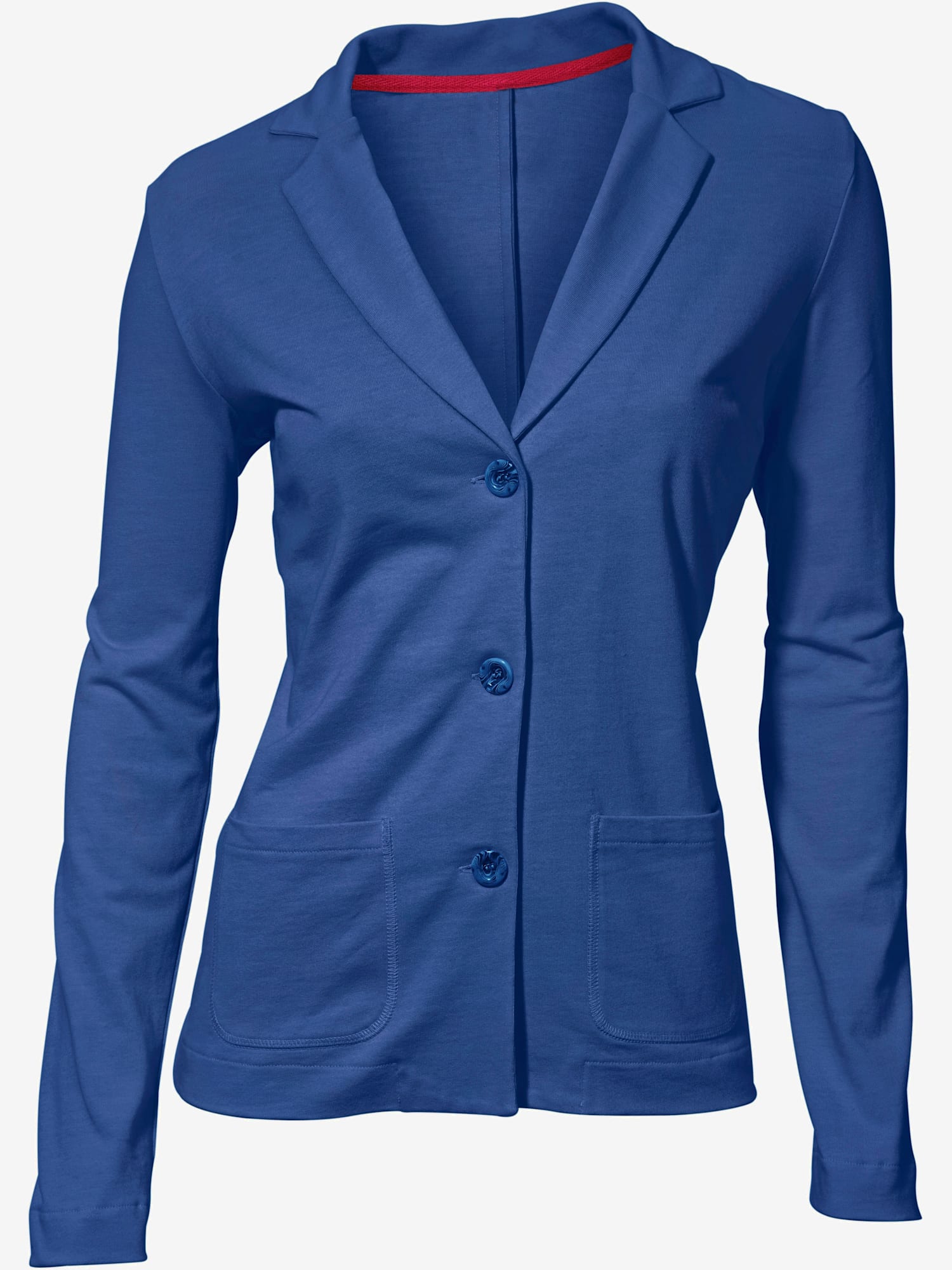 Blazer en jersey coupe sobre pour un look décontracté tendance, couleur bleu, taille 36 - Witt