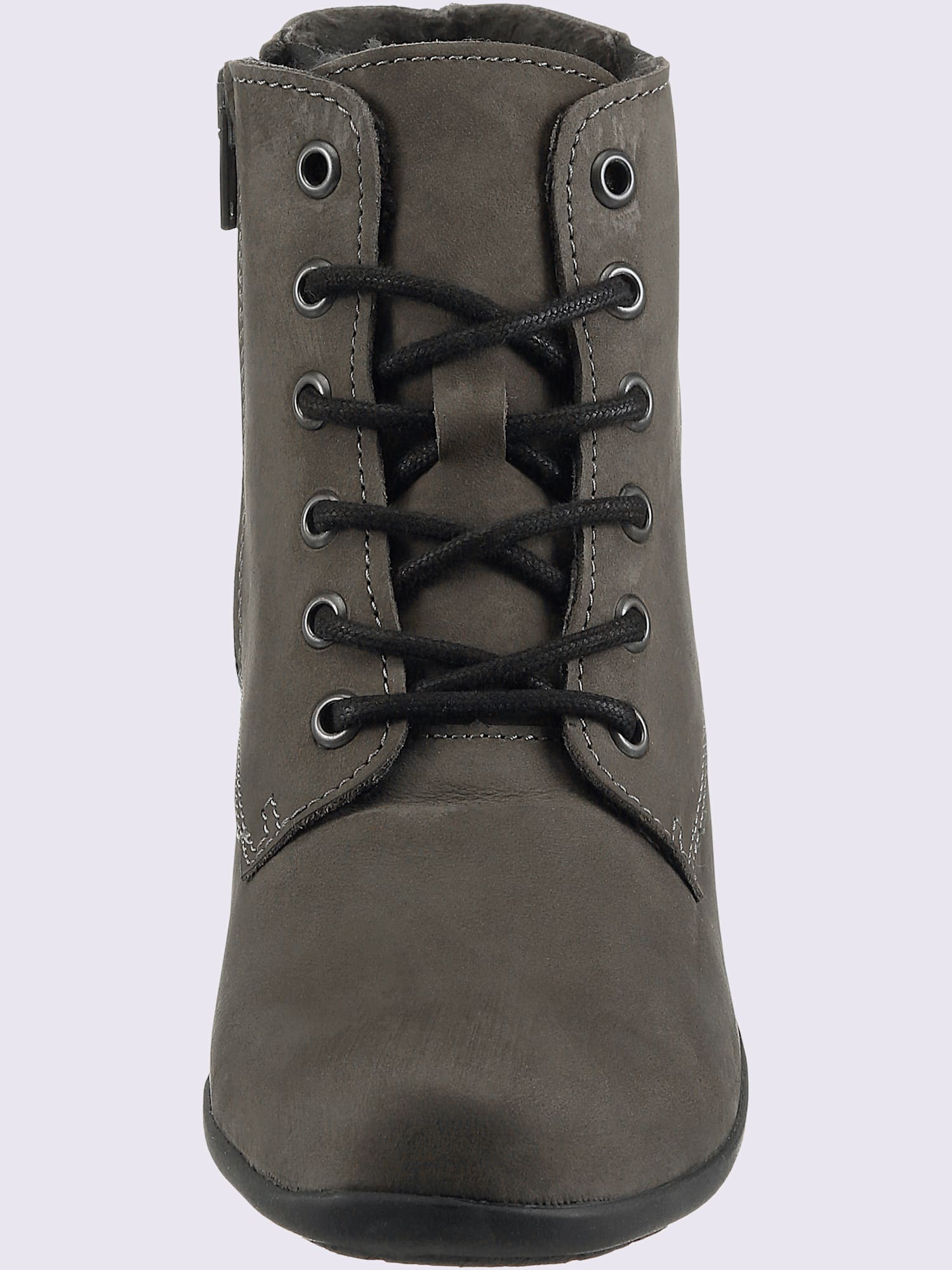 Bottines largeur h*, marron foncé uni, taille 41, airsoft modern+ - helline