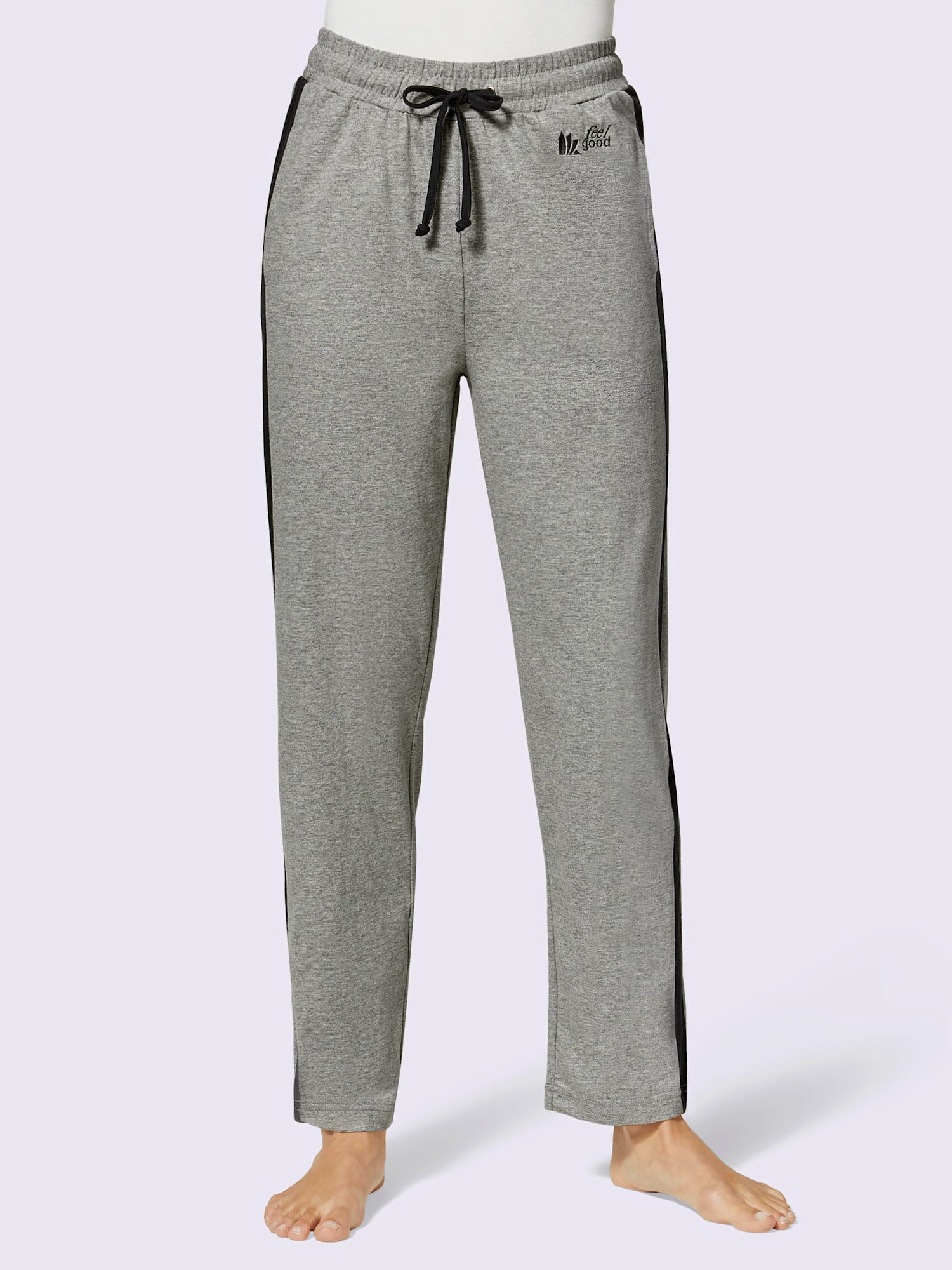 Pantalon de jogging avec broderie, couleur gris, taille 19/20, marque feel good - helline