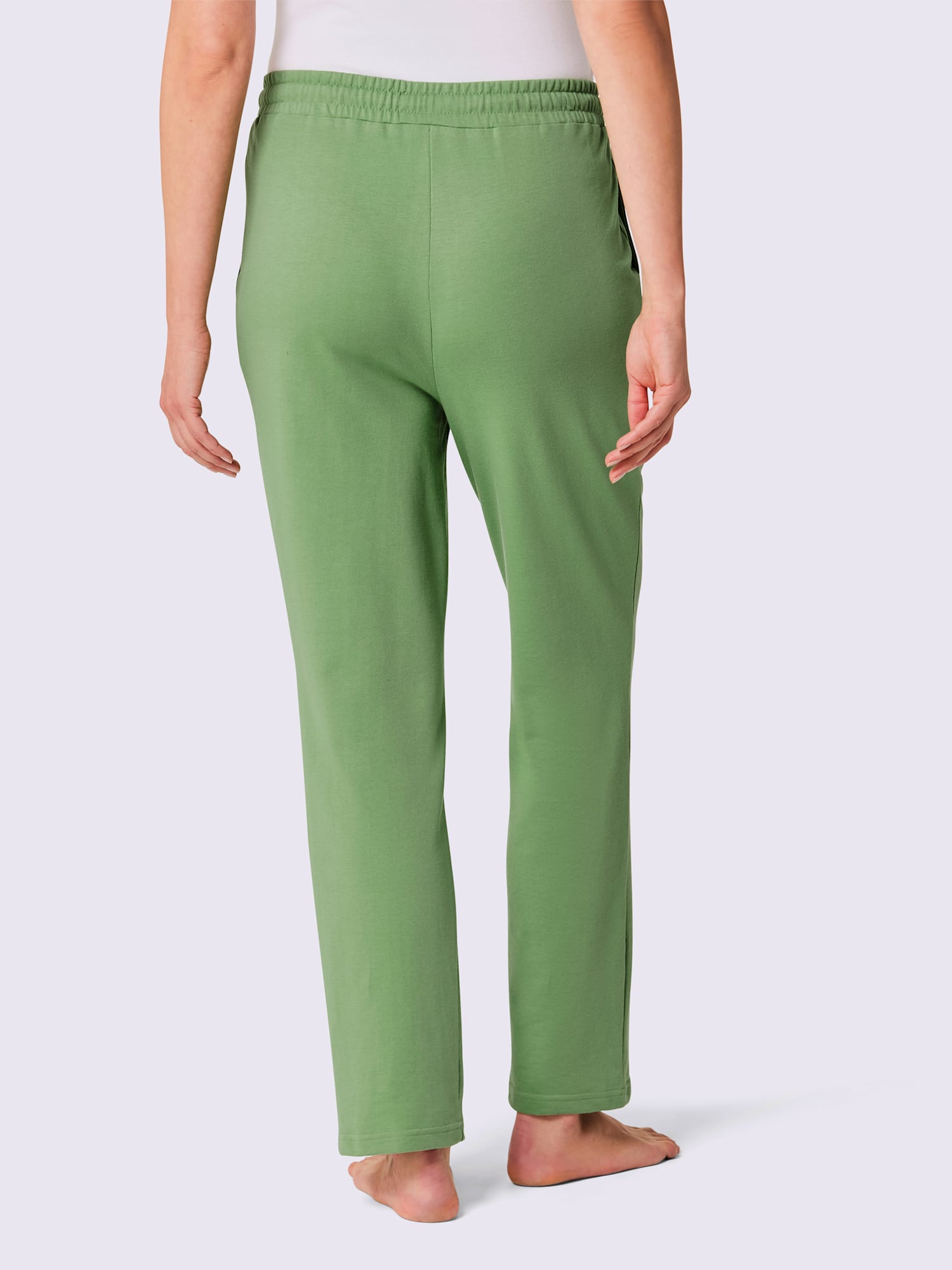 Pantalon matière sweat, couleur vert, taille 50/52, marque feel good - helline