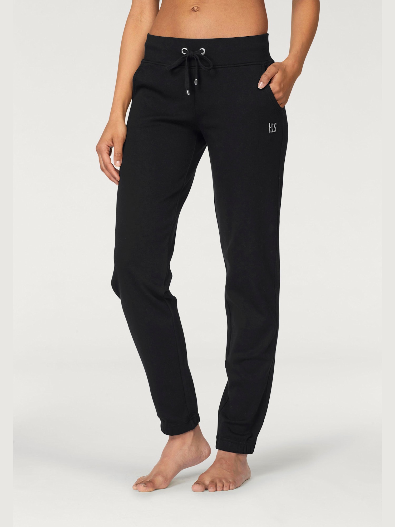 Pantalon détente pour tous les jours, couleur noir, taille 54/56, marque H.I.S - helline