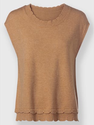 Débardeur en tricot 50% viscose