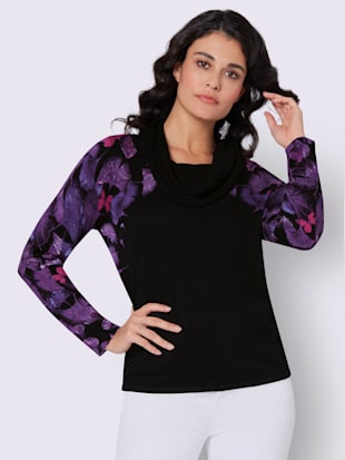 Pull col roulé 60% viscose