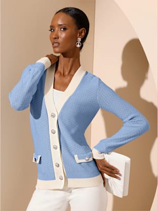 Cardigan 10% laine