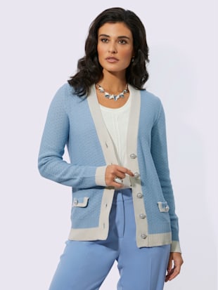 Cardigan 10% laine