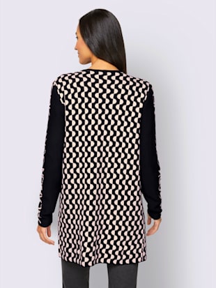 Veste en tricot superbe tricot jacquard