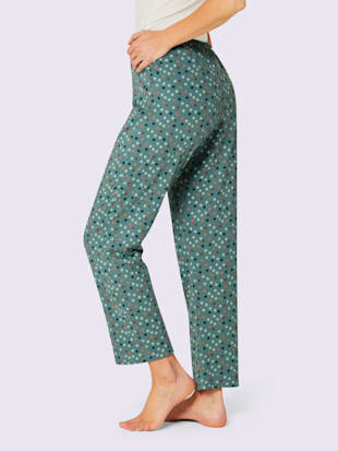 Pyjama-pantalon jersey fin