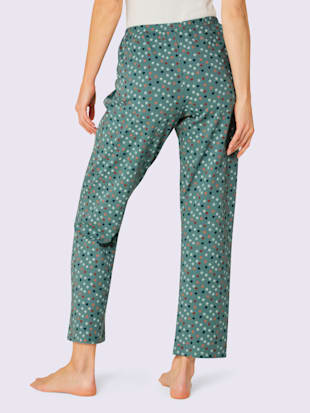 Pyjama-pantalon jersey fin