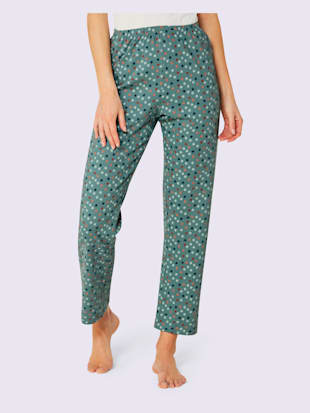 Pyjama-pantalon jersey fin