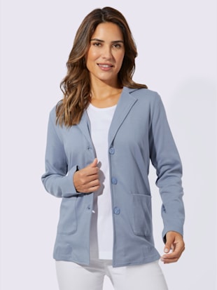 Blazer léger jersey interlock indéformable