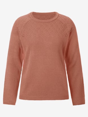 Pull ajouré avec motif ajouré (Image 4)
