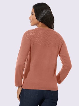 Pull ajouré avec motif ajouré (Image 3)