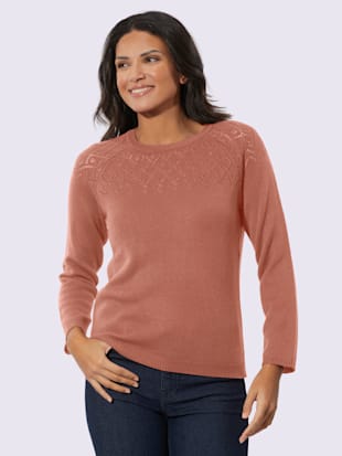 Pull ajouré avec motif ajouré (Image 2)