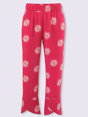 Pantalon 7/8 viscose douce et fluide (Image 1)